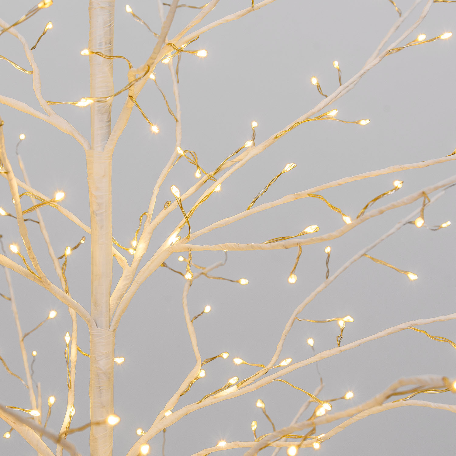 Rama Árbol luminoso Tilo blanco h 1,5 m, 640 microled blanco cálido, uso interior 7