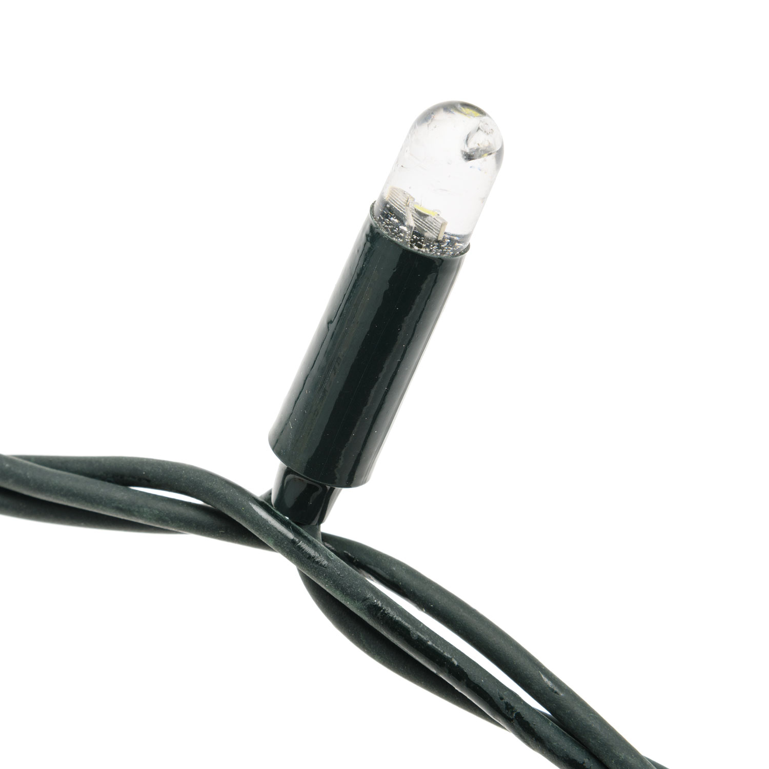 Catena 10 m, 60 superled bianco freddo, cavo verde, prolungabile 4 Catena 10 m, 60 superled bianco freddo, cavo verde, prolungabile 4