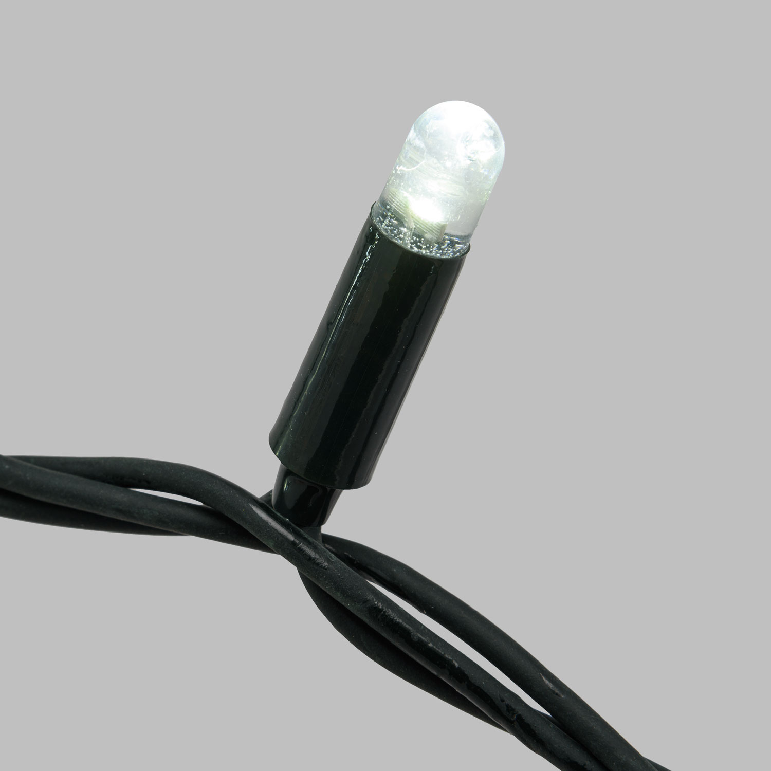 Catena 10 m, 60 superled bianco freddo, cavo verde, prolungabile 5 Catena 10 m, 60 superled bianco freddo, cavo verde, prolungabile 5