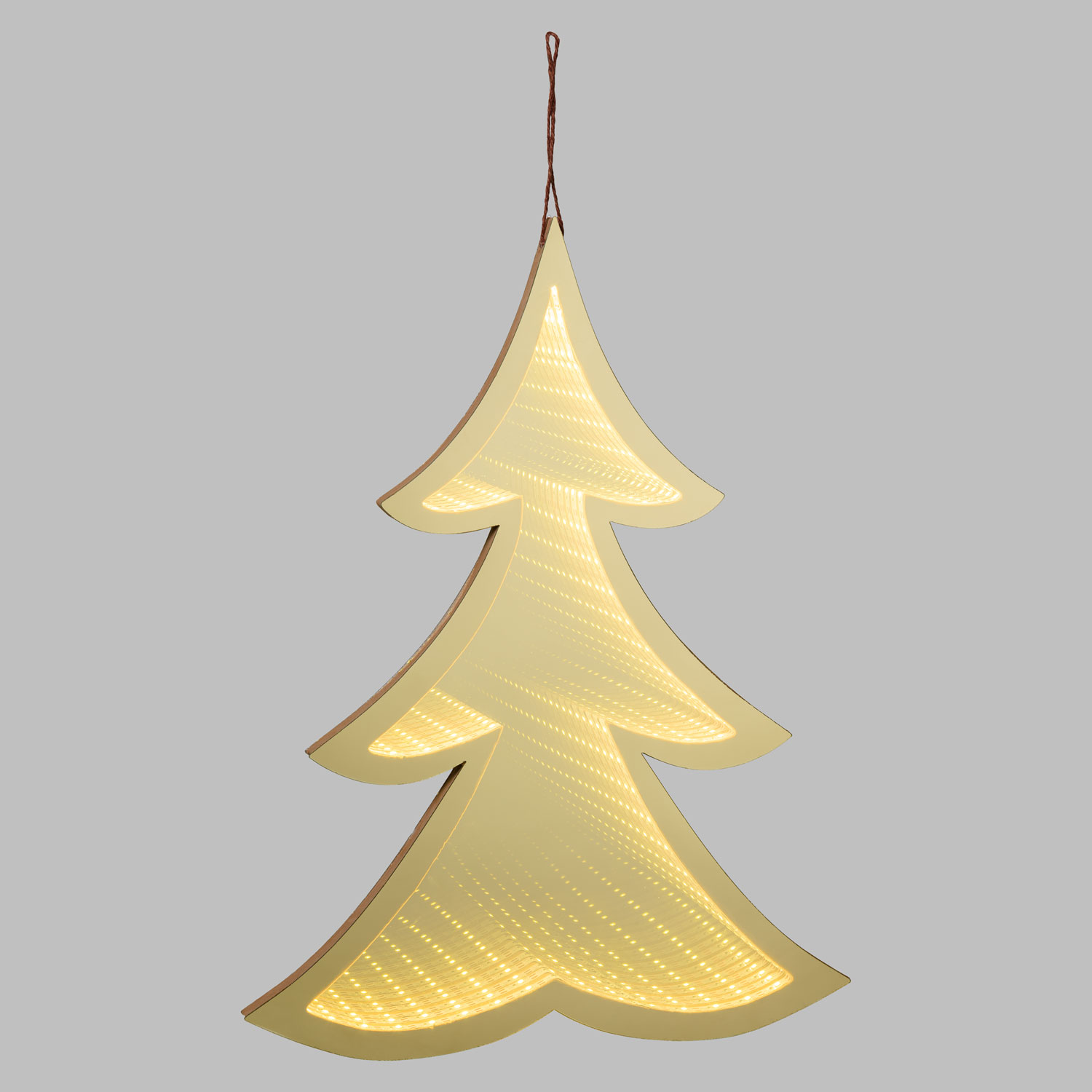 Albero di Natale luminoso Infinity Mirror 40 cm, led bianco extra caldo 4 Albero di Natale luminoso Infinity Mirror 40 cm, led bianco extra caldo 4