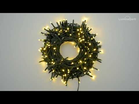Lichterkette 18 m, 300 Mini LEDs Gold/Warmweiß 2 Lichterkette 18 m, 300 Mini LEDs Gold/Warmweiß 2