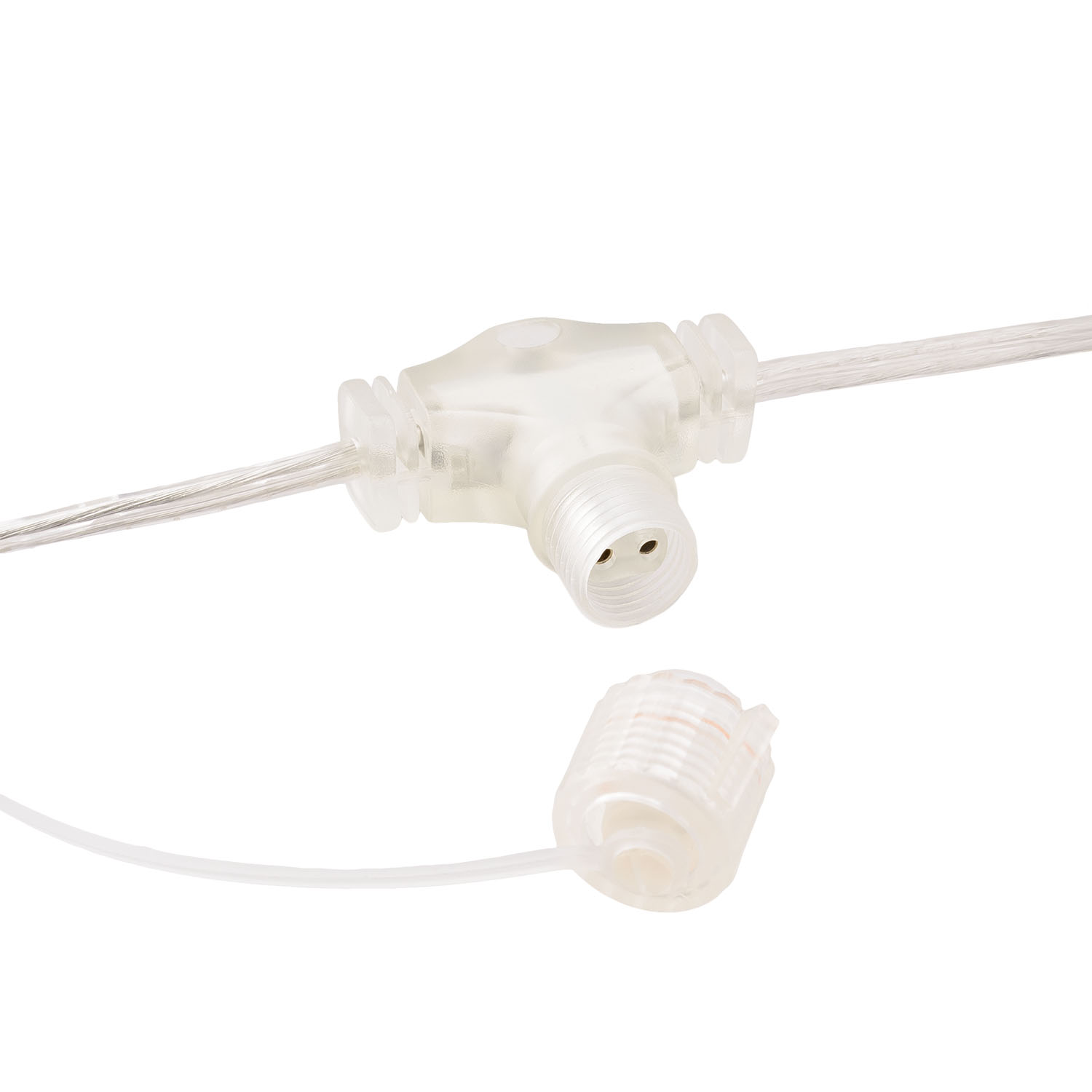 Connect+ Multi-Connector 2 Way, transparent cable 5 Connect+ Multi-Connector 2 Way, transparent cable 5