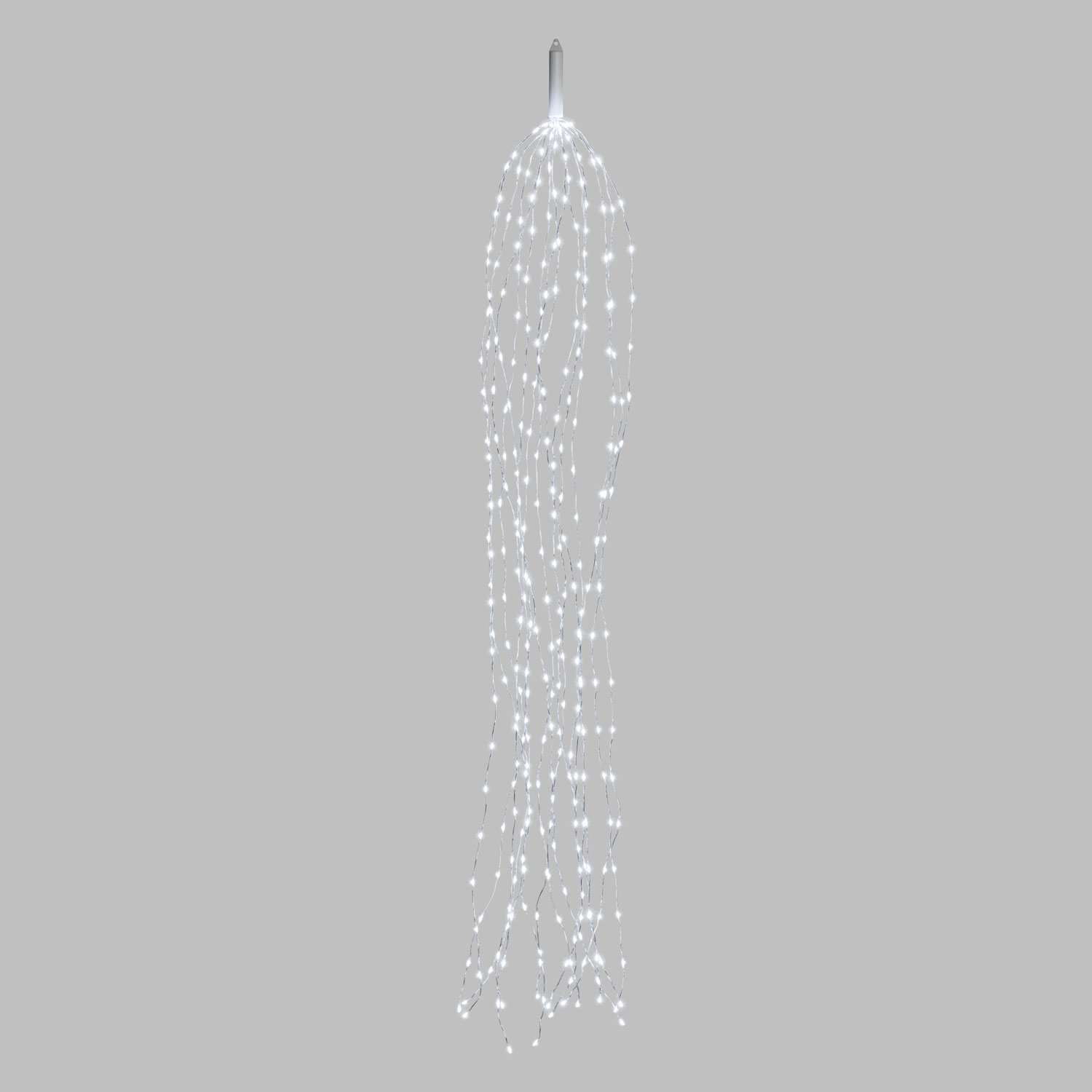 Mèche métallique 1 m, 300 microled blanc froid 4 Mèche métallique 1 m, 300 microled blanc froid 4