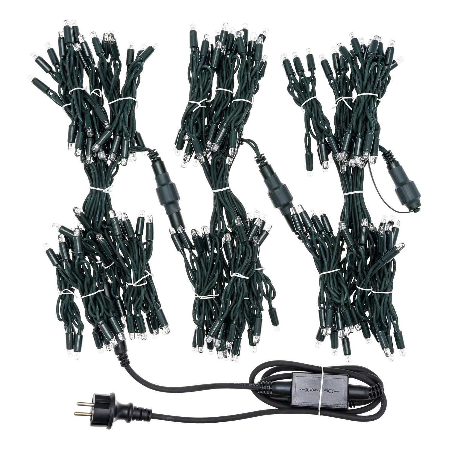 3 x h. 0.9m 228 Warm White Maxiled Connectable Icicle Lights, IP67 2 3 x h. 0.9m 228 Warm White Maxiled Connectable Icicle Lights, IP67 2