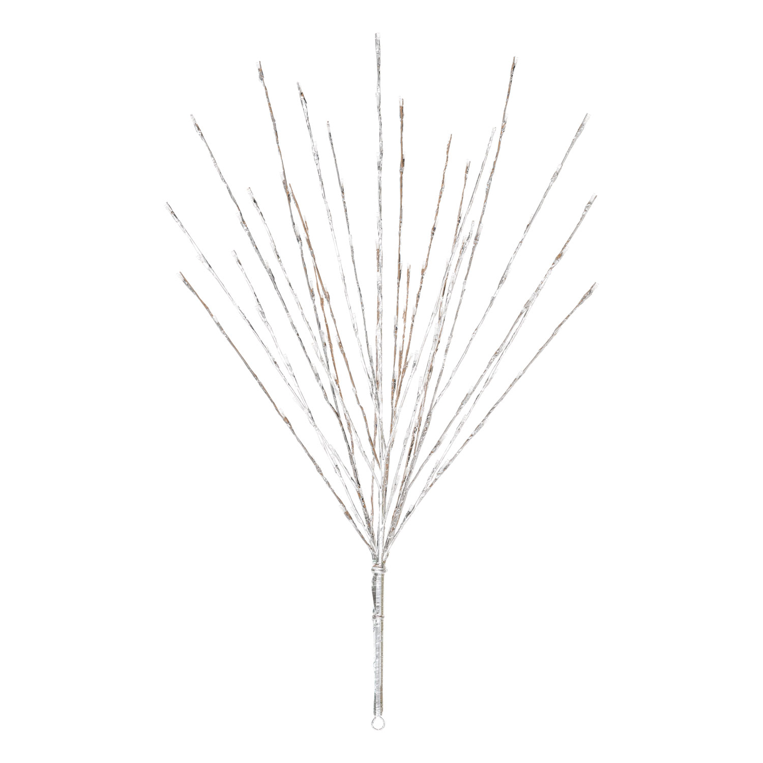 Branche lumineuse argentée, 144 led blanc froid (100 cm) 3 Branche lumineuse argentée, 144 led blanc froid (100 cm) 3