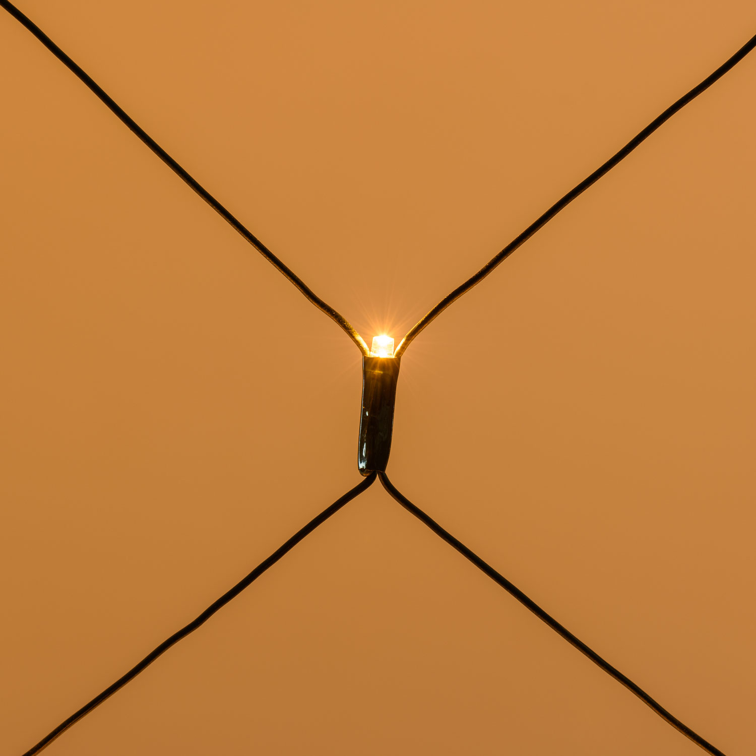 Smart Connect Lichternetz, 2 x h 1 m, 120 LEDs extra warmweiß, grünes Kabel 3 Smart Connect Lichternetz, 2 x h 1 m, 120 LEDs extra warmweiß, grünes Kabel 3