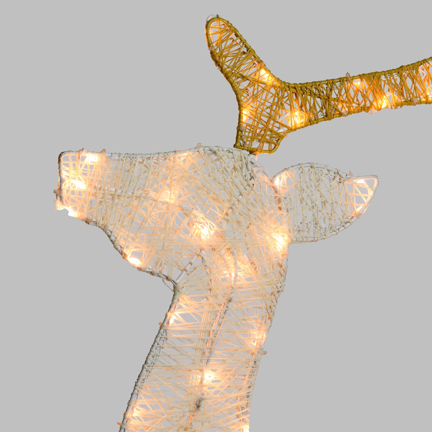 2D Light Cream & Brown Rentier H 137 cm, 170 LEDs Extra Warmweiß 2 2D Light Cream & Brown Rentier H 137 cm, 170 LEDs Extra Warmweiß 2