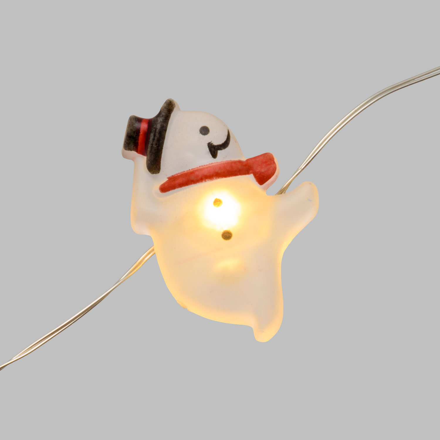 Guirlande Lumineuse De Noël 2 M Avec Décorations (bonhomme De Neige, Père Noël…) - 100 LED, 8 Modes, IP65