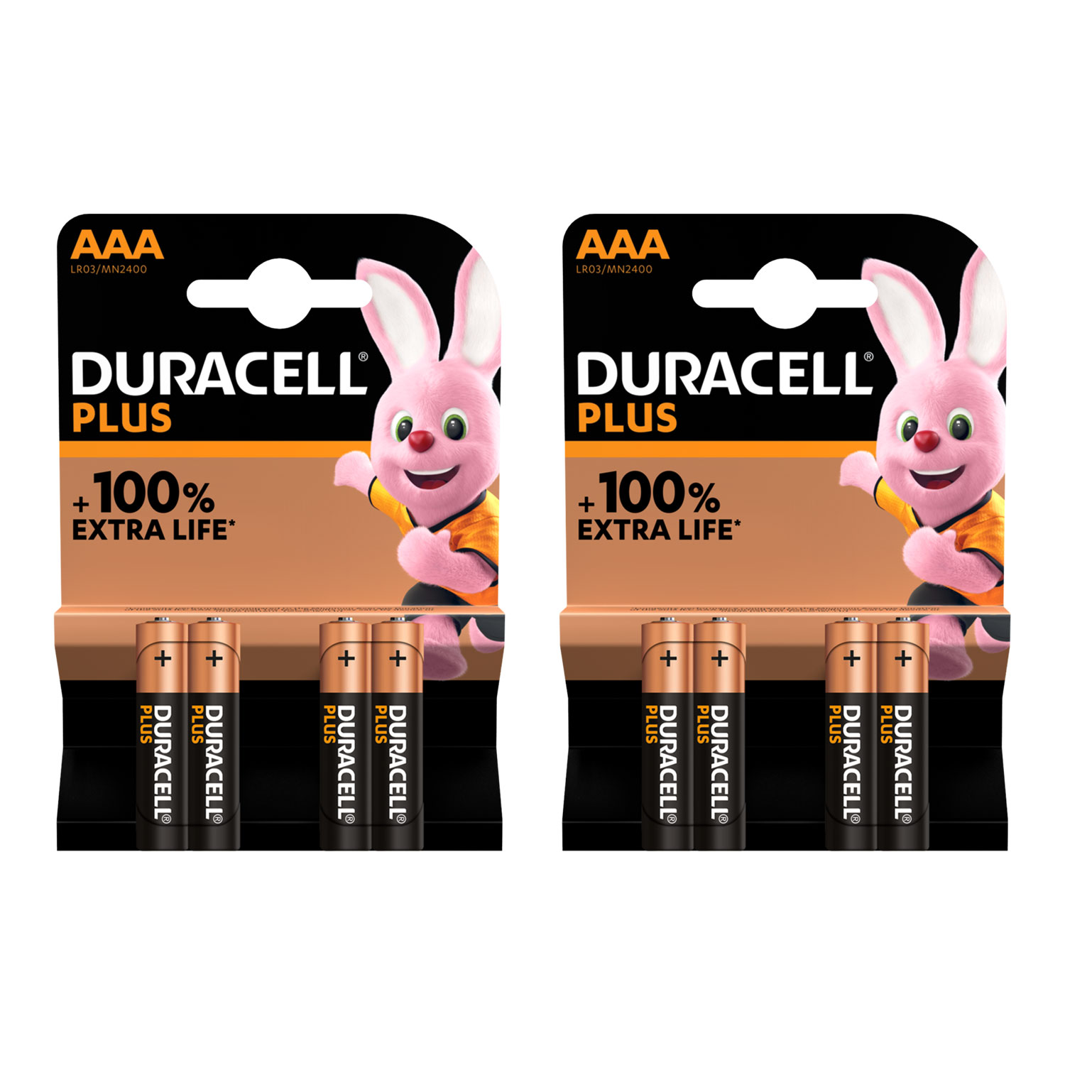 8 batterie AAA Duracell Plus  1 8 batterie AAA Duracell Plus  1