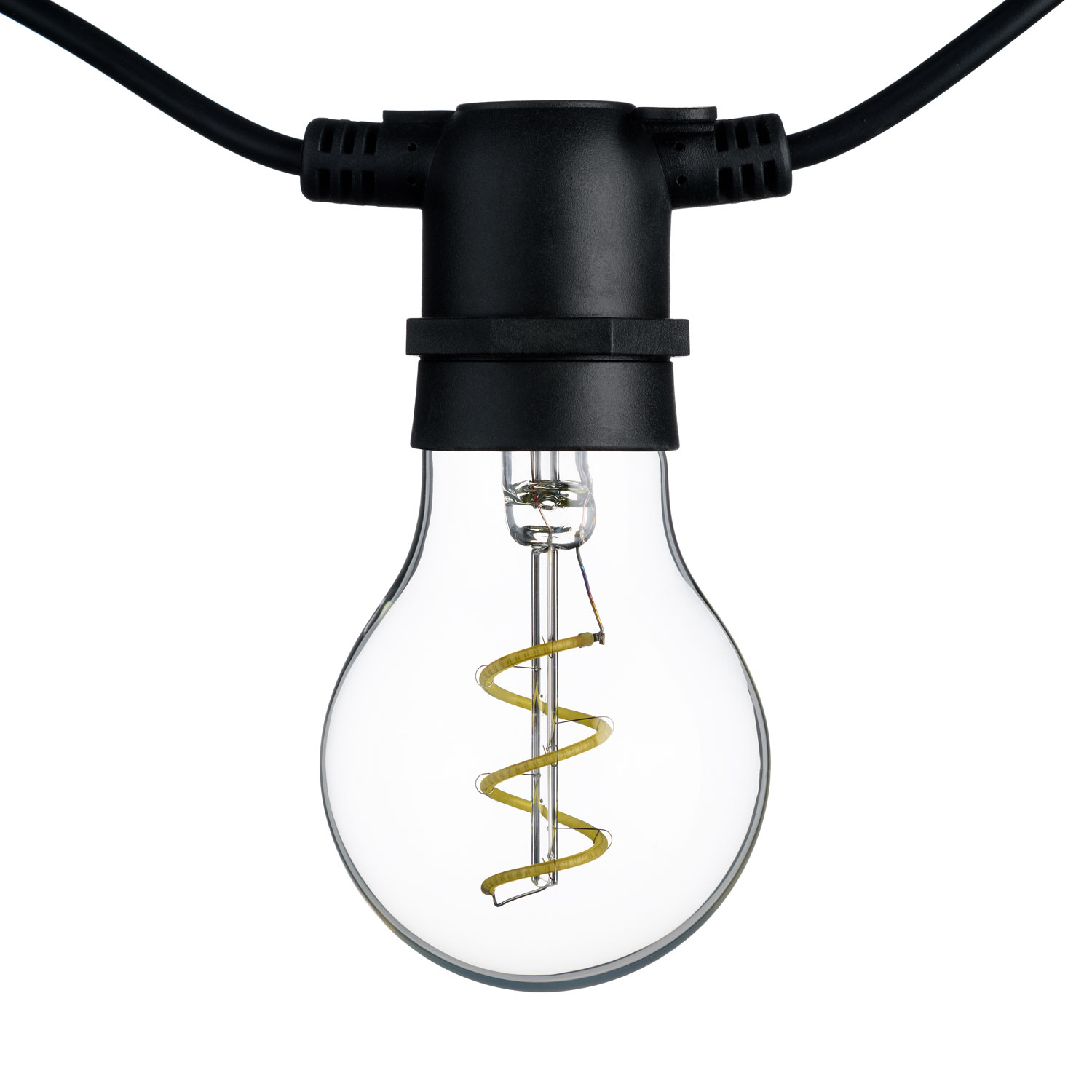 Guirlande guinguette SERIE VINTAGE LED 36V, 10 ampoules, led blanc froid en spirale 3 Guirlande guinguette SERIE VINTAGE LED 36V, 10 ampoules, led blanc froid en spirale 3