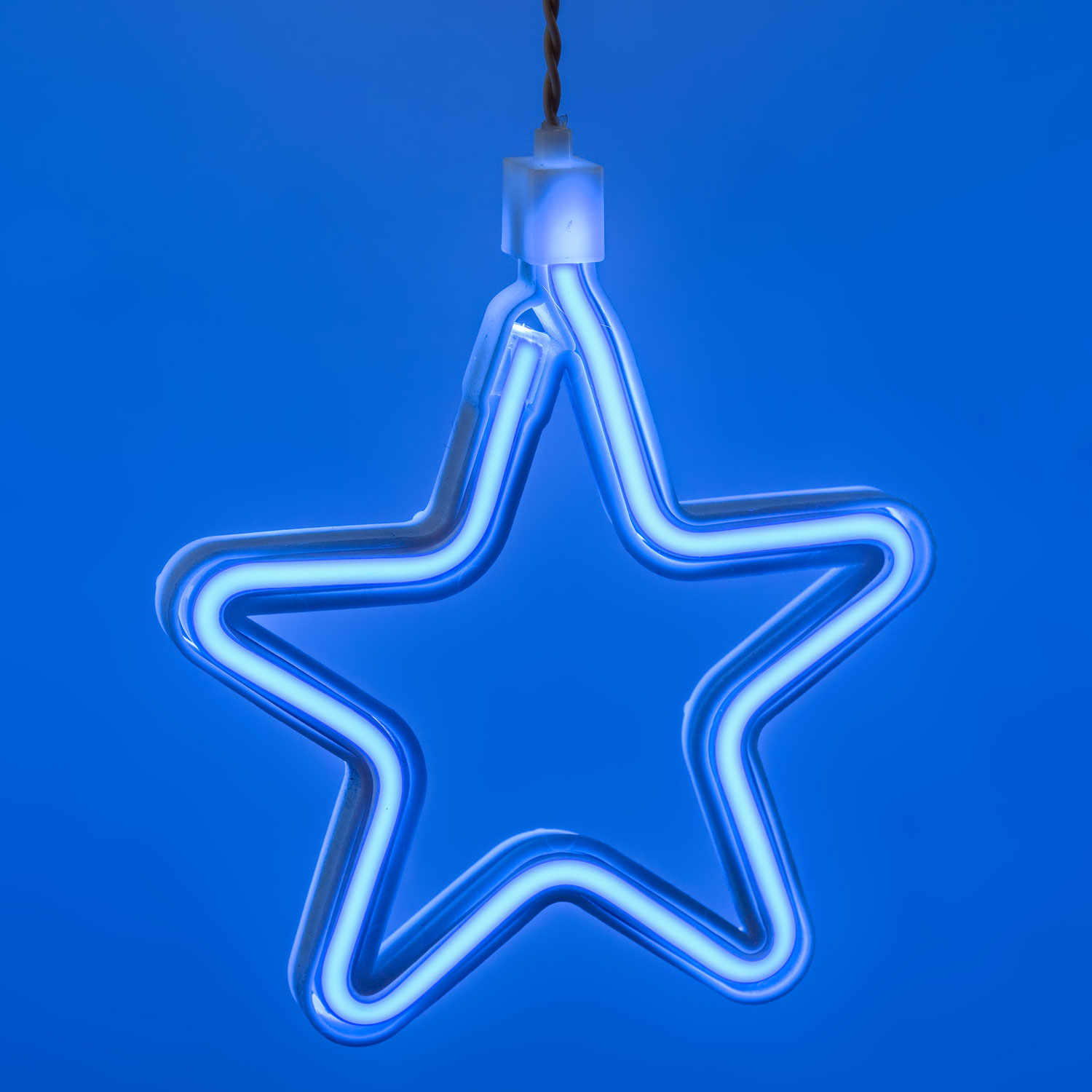 Stalactite led blanc froid avec étoiles led néon bleu, 3,6 x h 0,7 m 3 Stalactite led blanc froid avec étoiles led néon bleu, 3,6 x h 0,7 m 3