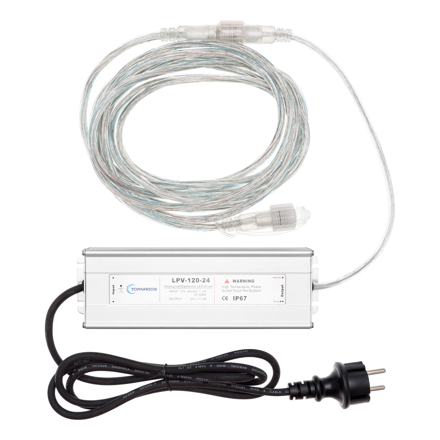 Trasformatore PL24V, 24 Volt con AC/DC, 120 Watt 2 Trasformatore PL24V, 24 Volt con AC/DC, 120 Watt 2