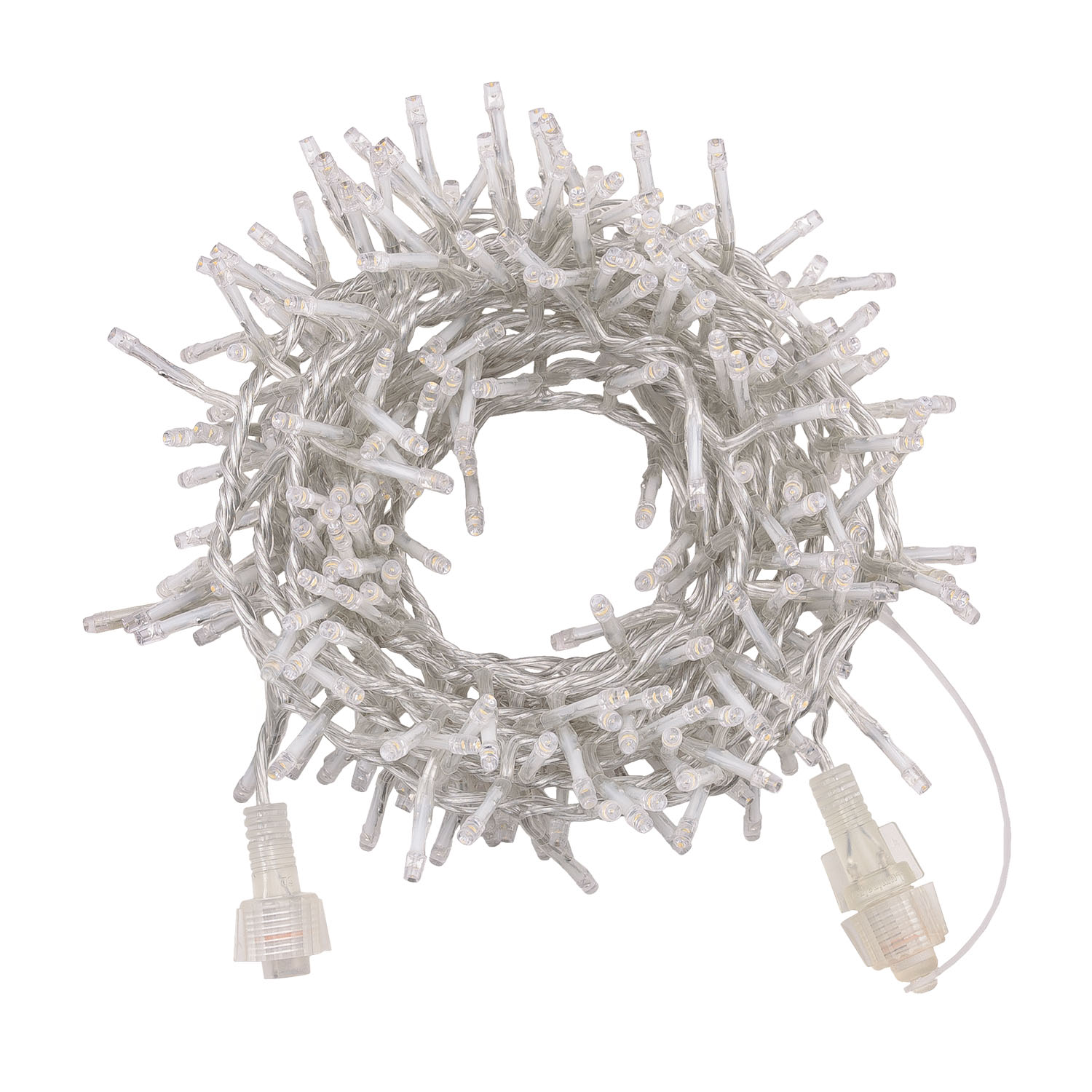 Guirlande Ruban de lumière Connect+ 5 m, 250 led blanc chaud, câble transparent, prolongeable 3 Guirlande Ruban de lumière Connect+ 5 m, 250 led blanc chaud, câble transparent, prolongeable 3