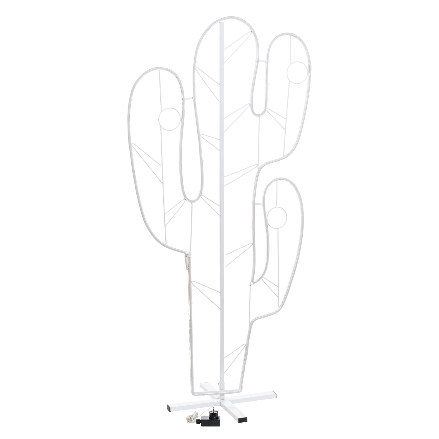 Lampada decorativa Cactus neon h 120 cm 4 Lampada decorativa Cactus neon h 120 cm 4
