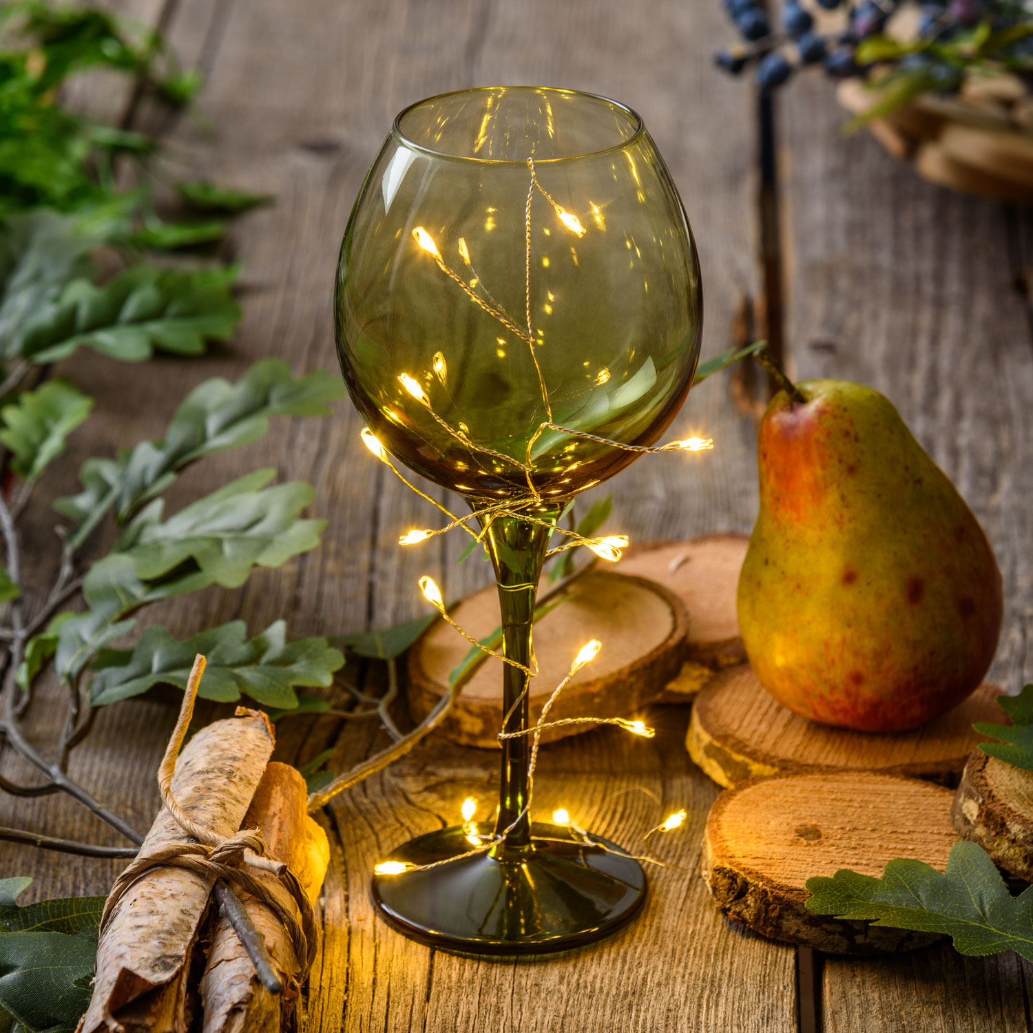 0,3 m, 15 Warm White Microled Battery String Lights, Silver Metal Wire 11 0,3 m, 15 Warm White Microled Battery String Lights, Silver Metal Wire 11