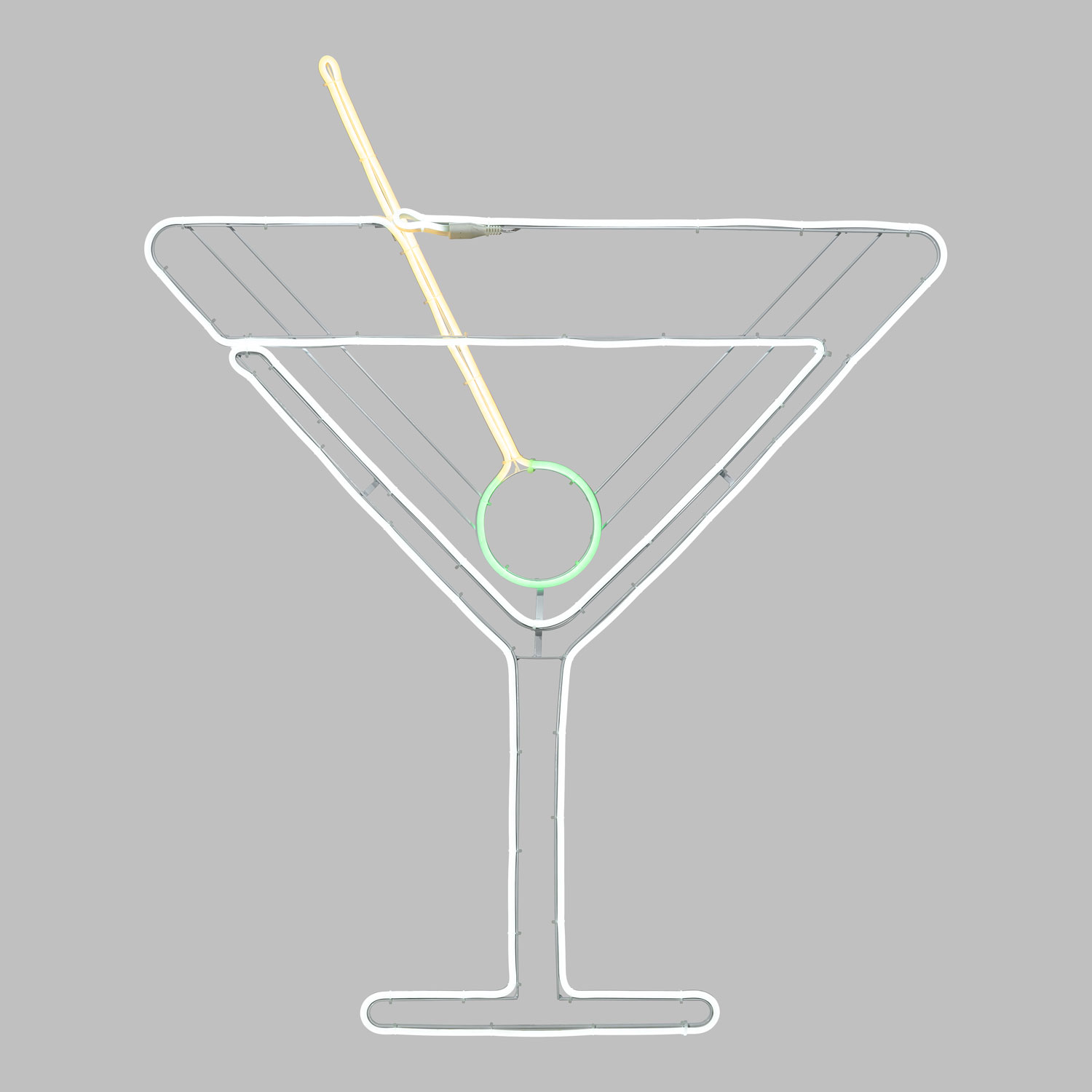 Cocktail Martini in tubo effetto neon led 2 Cocktail Martini in tubo effetto neon led 2