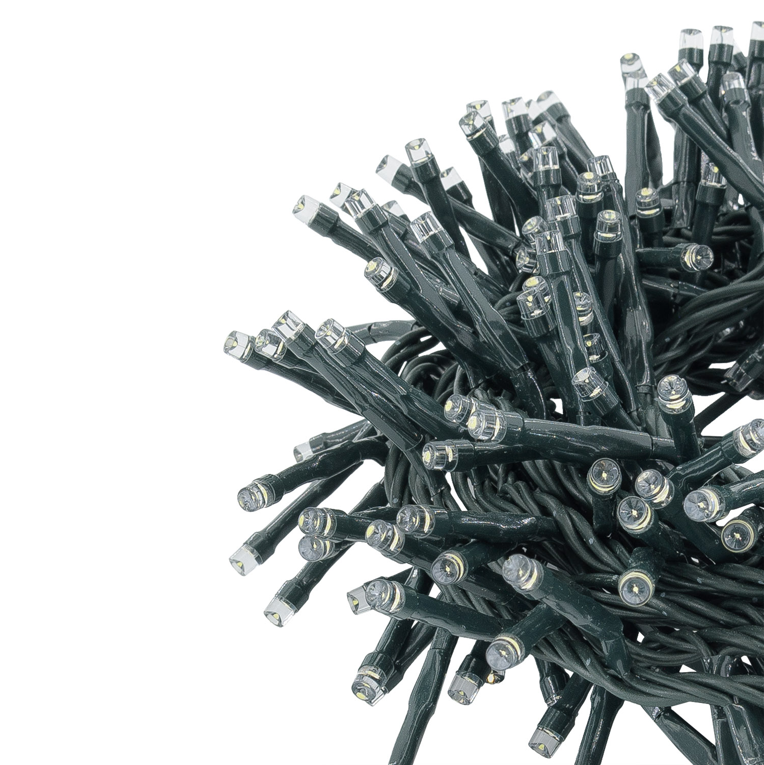 Guirlande Ruban de lumière Connect+ 5 m, 250 led blanc froid, câble vert, prolongeable 3 Guirlande Ruban de lumière Connect+ 5 m, 250 led blanc froid, câble vert, prolongeable 3