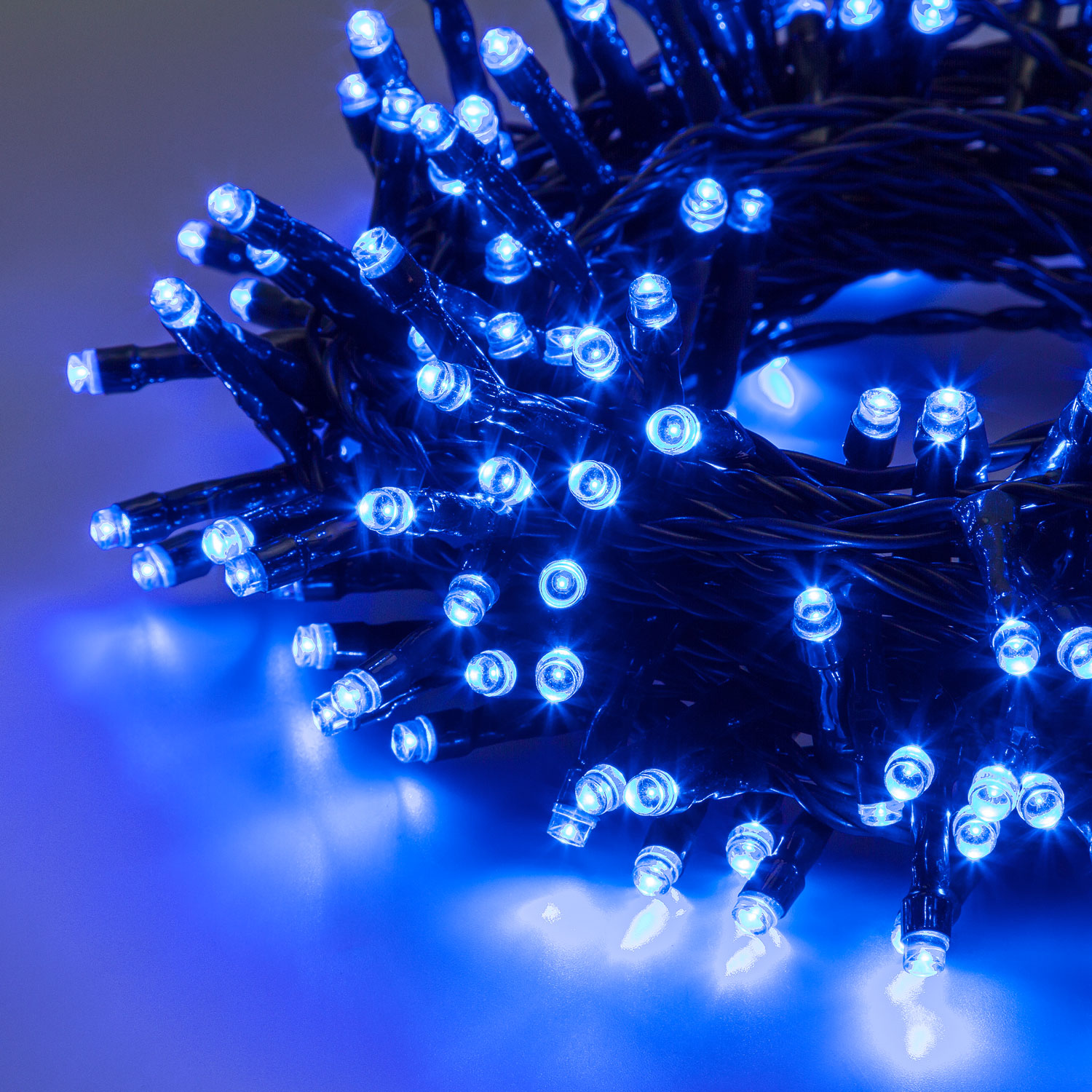 Lichterkette 19,5 m, 320 LEDs blau 4 Lichterkette 19,5 m, 320 LEDs blau 4