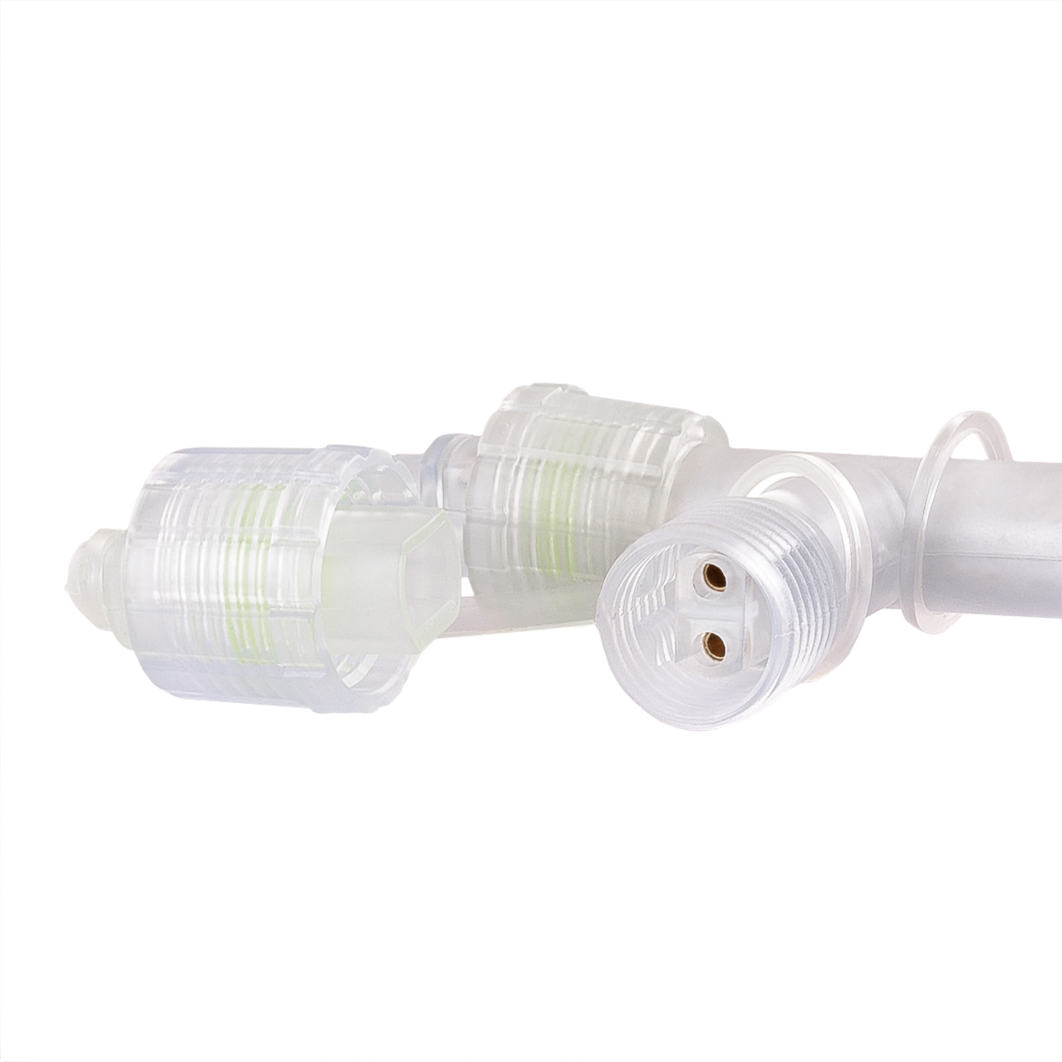 Multiconnecteur Rigide Connect ProLine 36V, 2 sorties, transparent 2 Multiconnecteur Rigide Connect ProLine 36V, 2 sorties, transparent 2