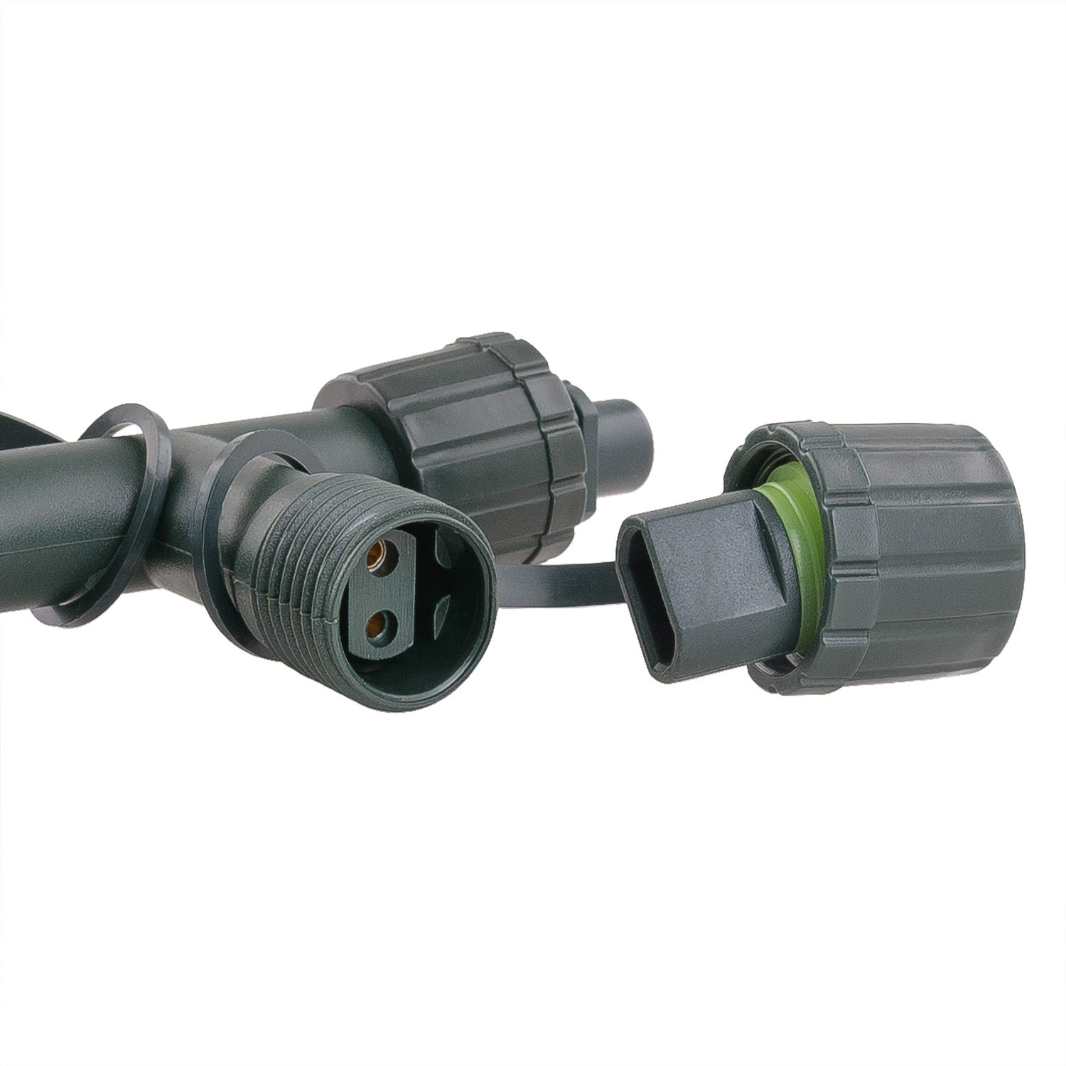 Steifer Multiverbinder Connect ProLine 36V, 2 Ausgänge, grün 3 Steifer Multiverbinder Connect ProLine 36V, 2 Ausgänge, grün 3