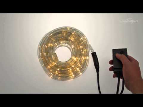 LED-Lichtschlauch 9 m, LEDs warmweiß 2 LED-Lichtschlauch 9 m, LEDs warmweiß 2