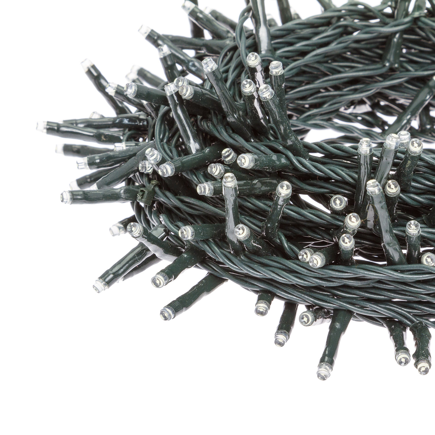 Lichterkette 13,1 m, 180 MiniLEDs kaltweiß, grünes Kabel 8 Lichterkette 13,1 m, 180 MiniLEDs kaltweiß, grünes Kabel 8