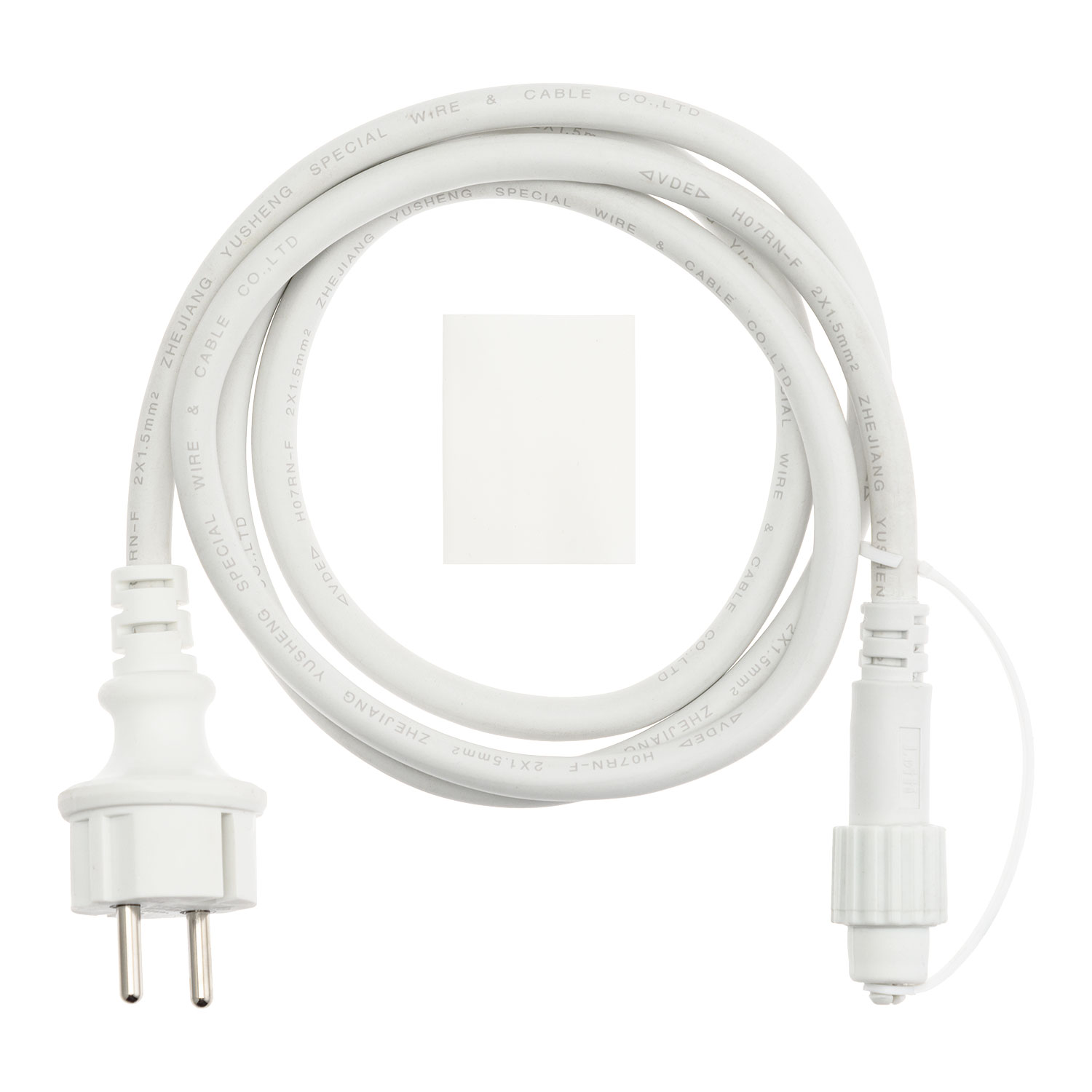Cavo di alimentazione VINTAGE LED PRO, 1,5 metri, cavo bianco Cavo di alimentazione VINTAGE LED PRO, 1,5 metri, cavo bianco