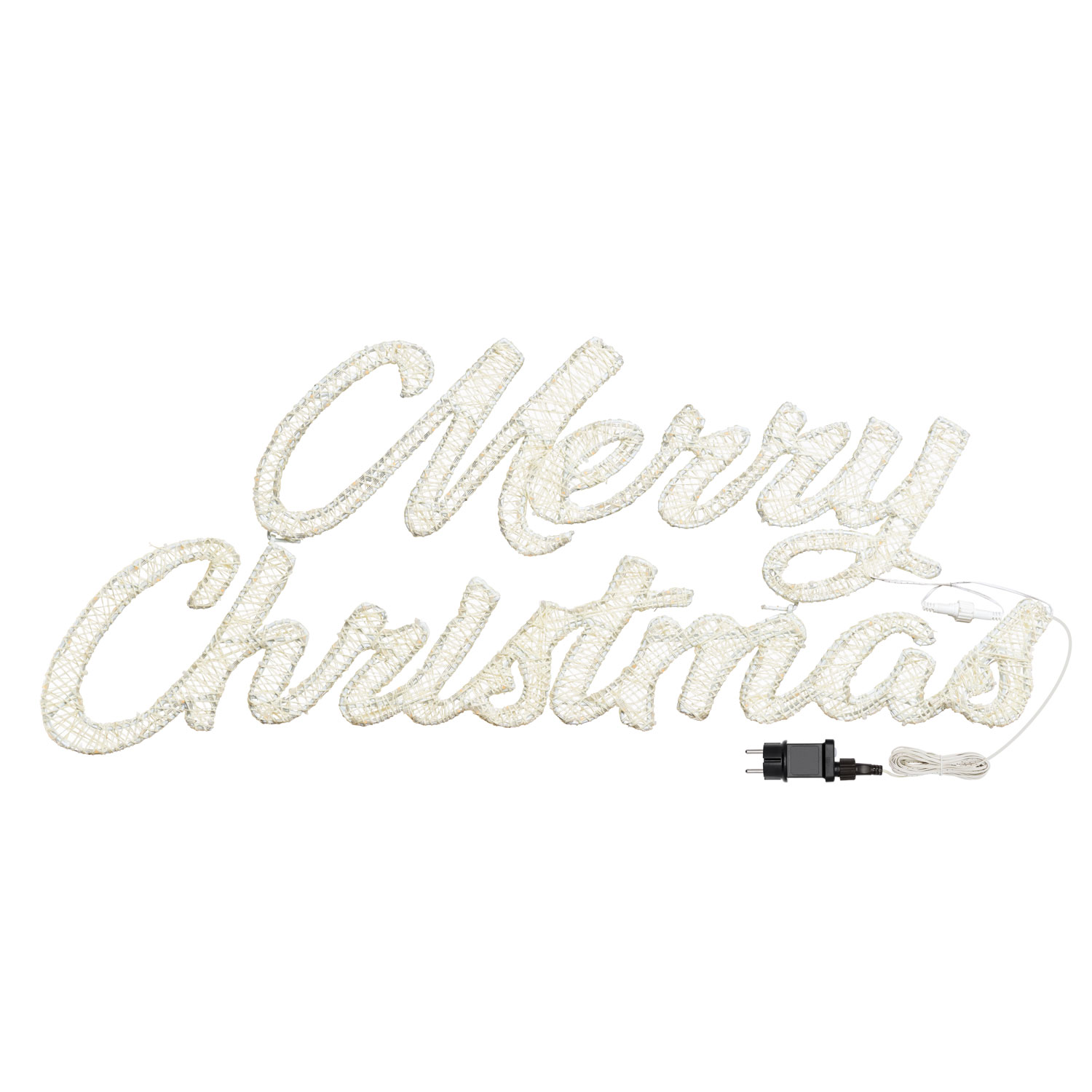 Écriture Merry Christmas 3D Light Cream & Brown, h. 37 cm, 214 Led blanc chaud traditionnel 2 Écriture Merry Christmas 3D Light Cream & Brown, h. 37 cm, 214 Led blanc chaud traditionnel 2