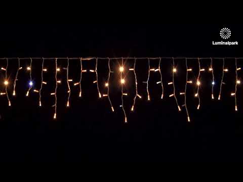 Stalactite 3 x h. 0,5 m, 114 MaxiLED blanc chaud et blanc froid, IP67 2 Stalactite 3 x h. 0,5 m, 114 MaxiLED blanc chaud et blanc froid, IP67 2