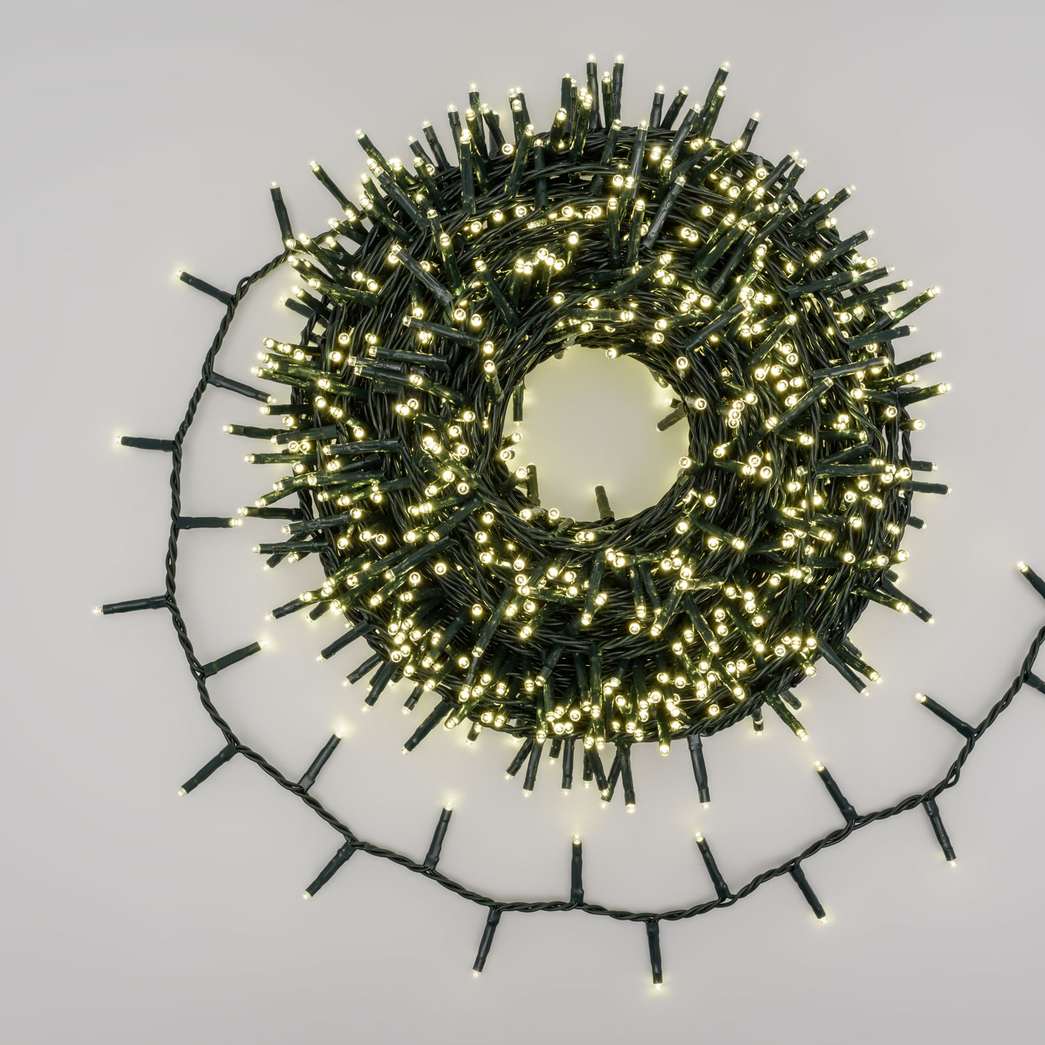 Guirnalda Mini Festón de 30,5 m, Mini Led blanco cálido soft 3 Guirnalda Mini Festón de 30,5 m, Mini Led blanco cálido soft 3