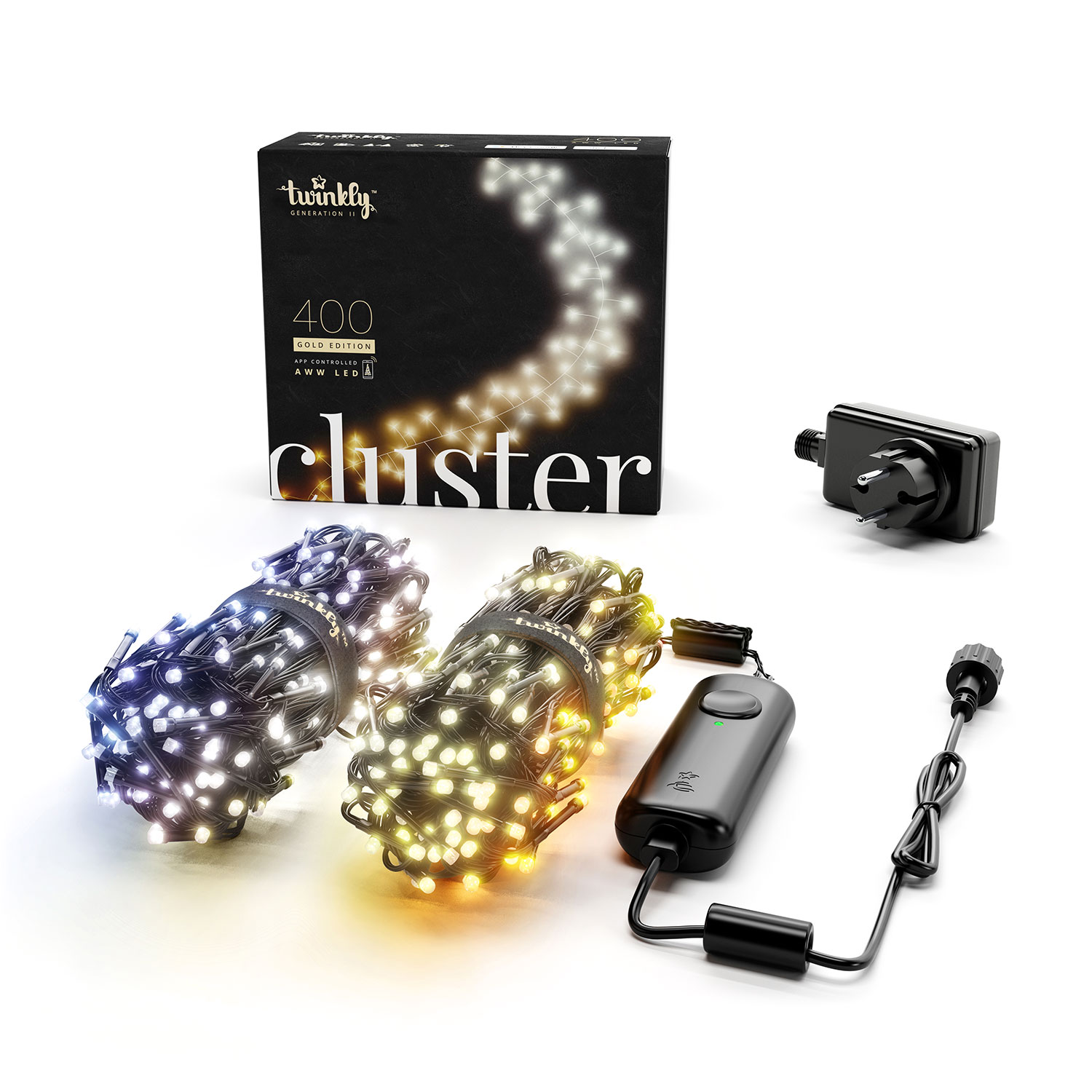 Catena Festone Twinkly AWW, 6 metri, 400 led 1 Catena Festone Twinkly AWW, 6 metri, 400 led 1