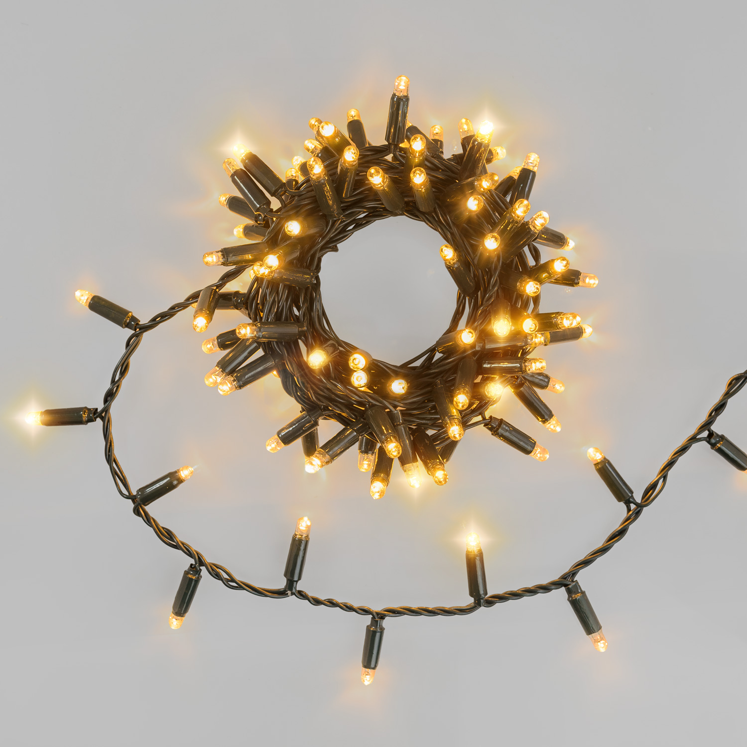 Guirlande Connect ProLine 36V, 5 m, 100 maxiled blanc chaud, câble vert 2 Guirlande Connect ProLine 36V, 5 m, 100 maxiled blanc chaud, câble vert 2