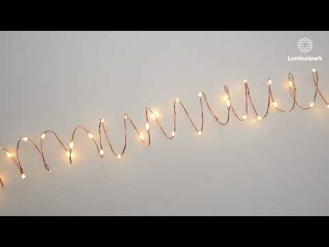 Lichterkette 20 m, 400 MicroLEDs warmweiß 2 Lichterkette 20 m, 400 MicroLEDs warmweiß 2