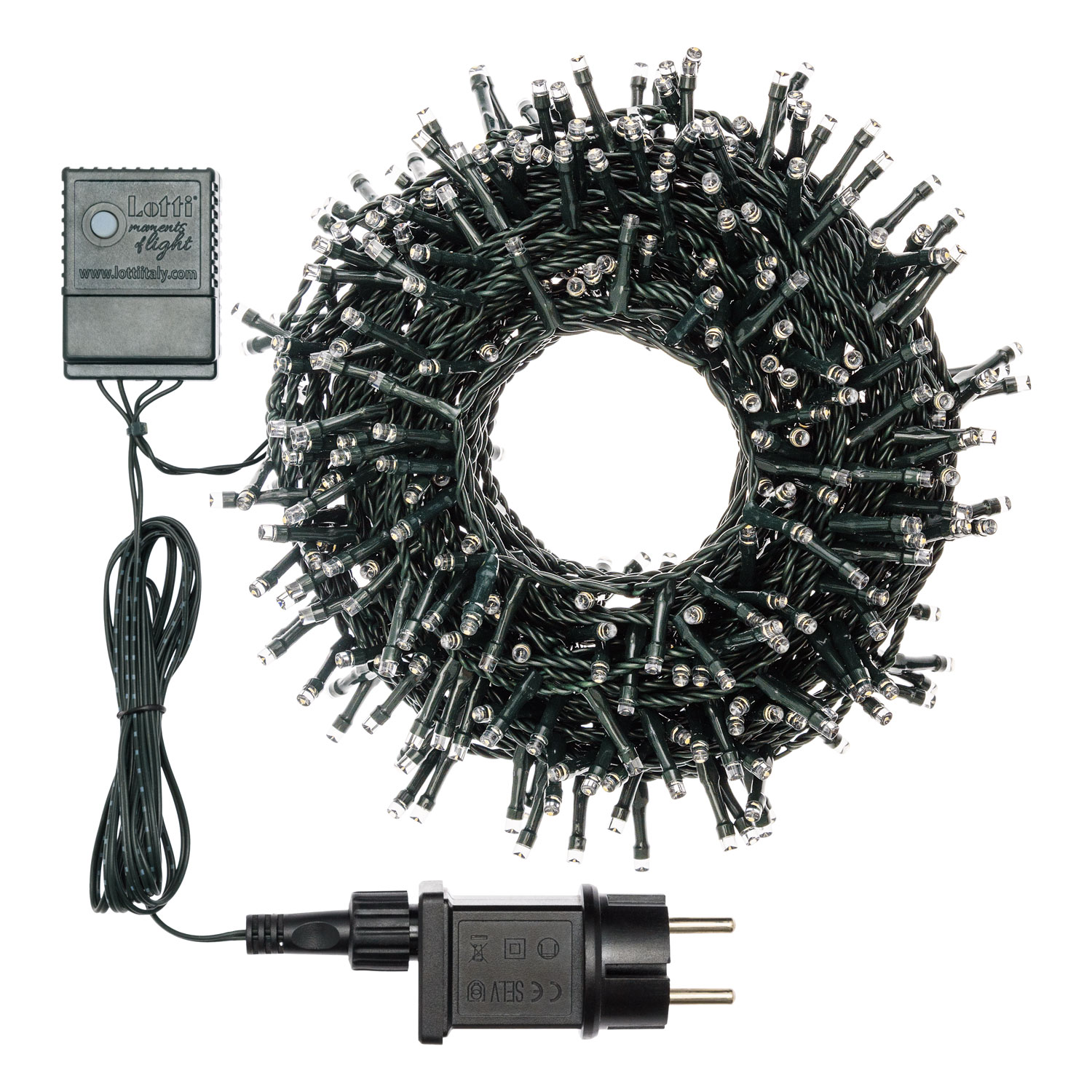 Lichterkette 18,5 m, 450 LEDs kaltweiß 3 Lichterkette 18,5 m, 450 LEDs kaltweiß 3
