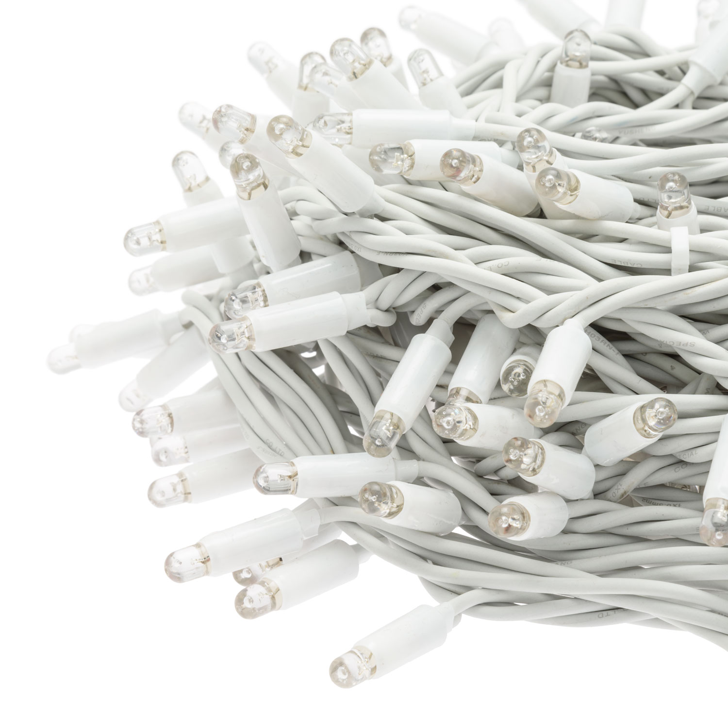 Lichterkette 20 m, 200 Maxi LEDs grün, weißes Kabel, erweiterbar, IP67 5 Lichterkette 20 m, 200 Maxi LEDs grün, weißes Kabel, erweiterbar, IP67 5