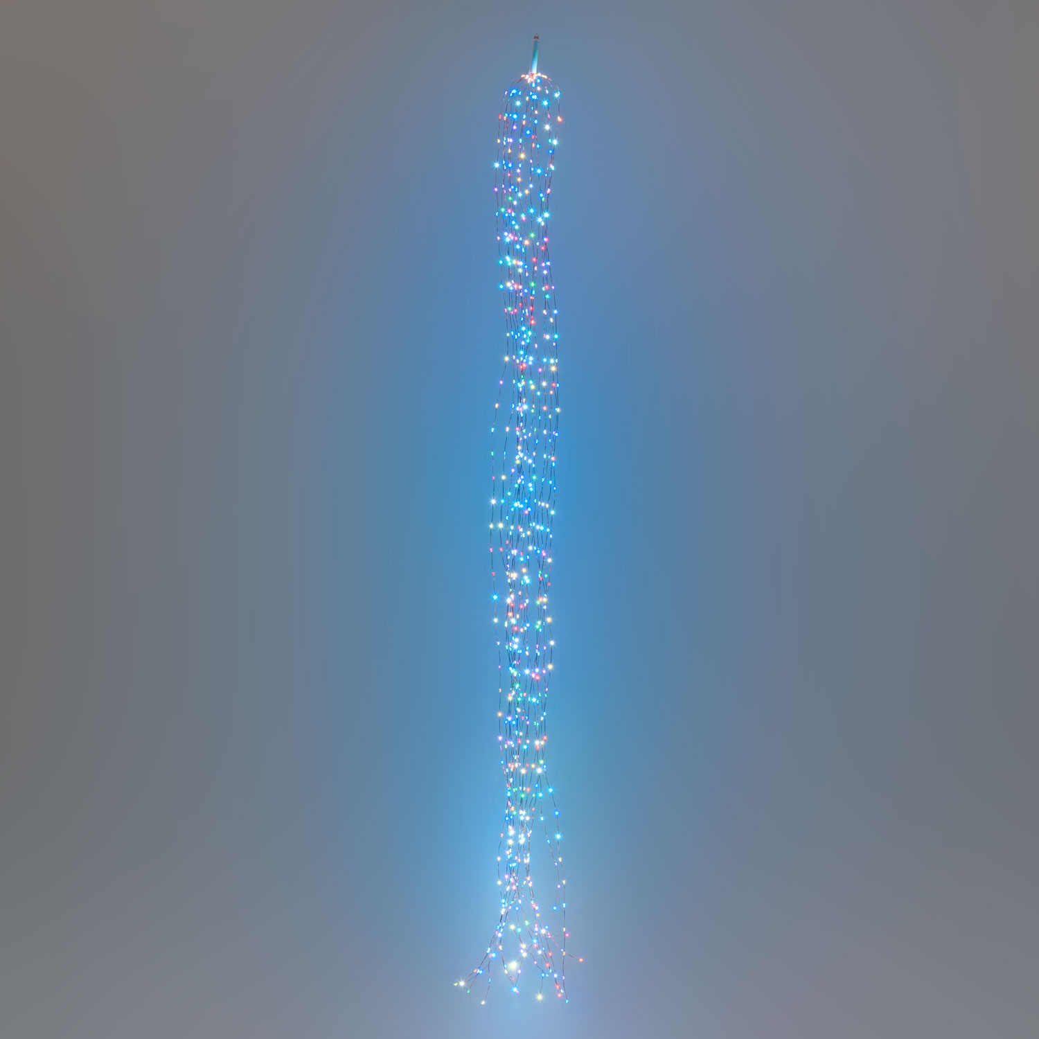 Cascata di luce rame, 640 microled multiflash RGB 3 Cascata di luce rame, 640 microled multiflash RGB 3