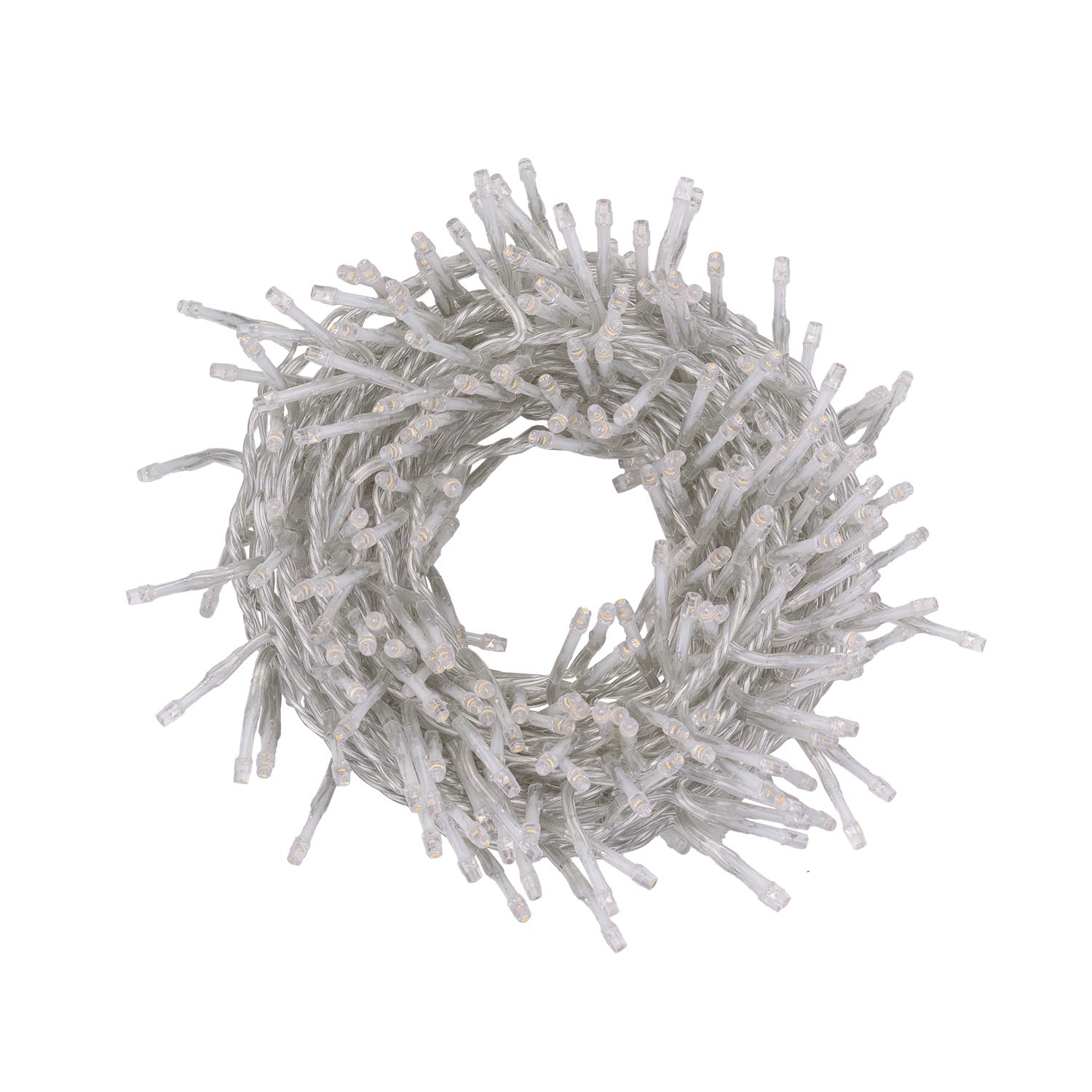 8m Warm White Connect+ Mini Cluster Lights, 400 LEDs, transparent cable, connectable 3 8m Warm White Connect+ Mini Cluster Lights, 400 LEDs, transparent cable, connectable 3