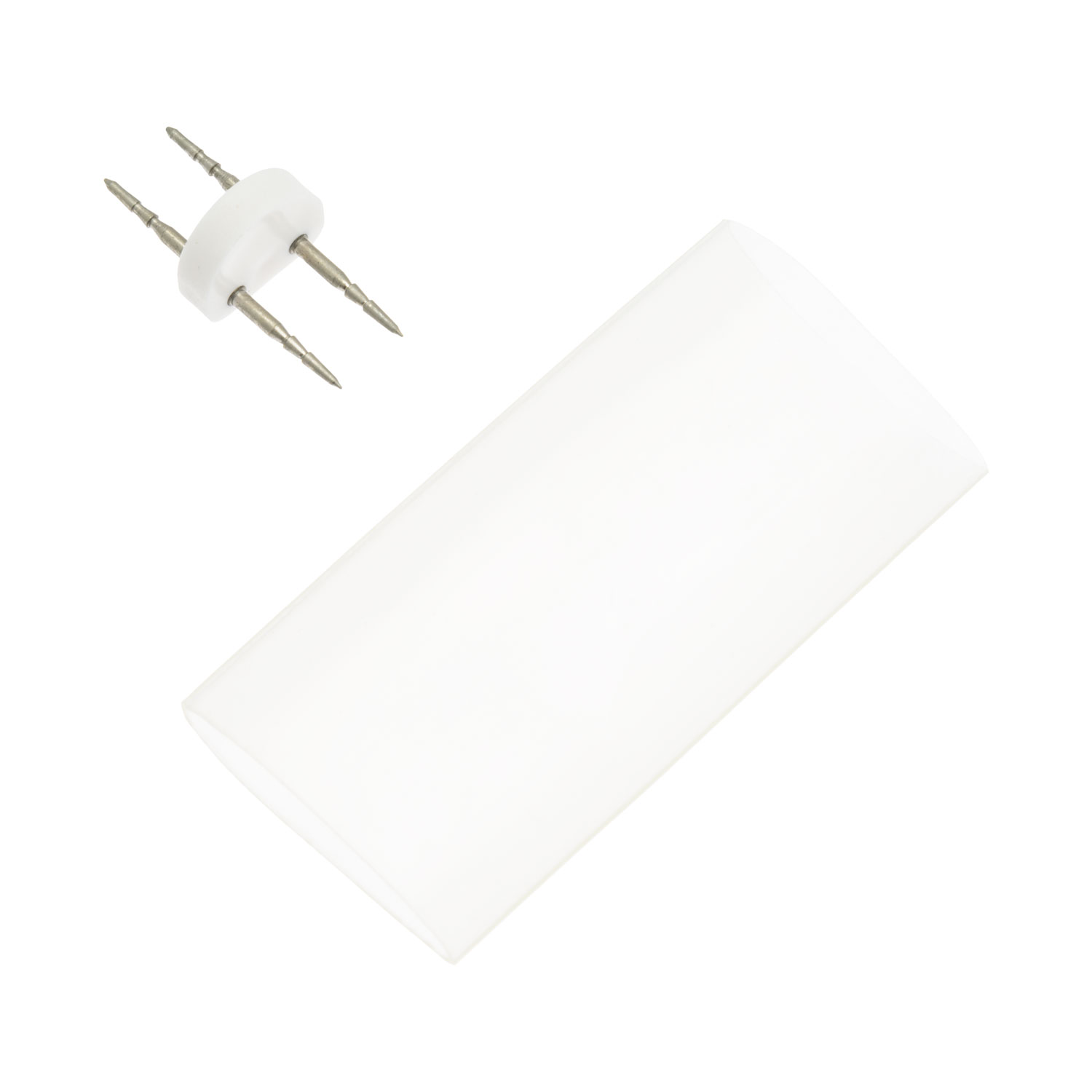 Set 20 conectores pin para manguera luminosa led neón de una cara Set 20 conectores pin para manguera luminosa led neón de una cara