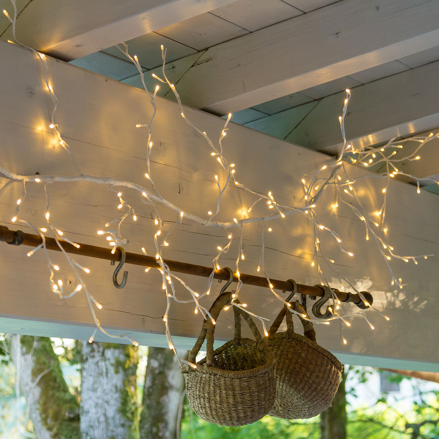 3m White Branch Lights, 288 Warm White LEDs 7 3m White Branch Lights, 288 Warm White LEDs 7