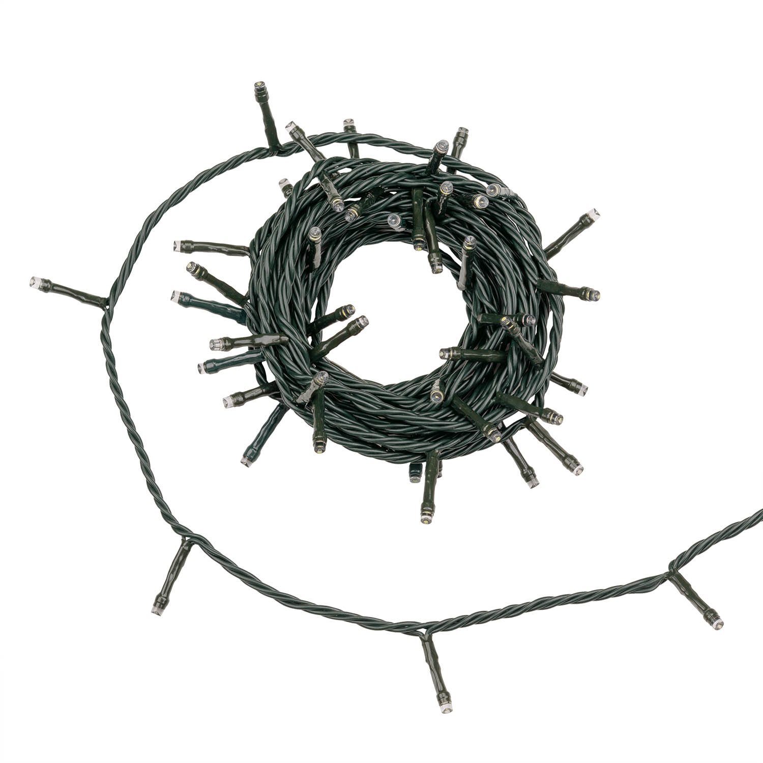 Guirlande Connect+ 8 m, 80 led multicolor Ice, câble vert, prolongeable 6 Guirlande Connect+ 8 m, 80 led multicolor Ice, câble vert, prolongeable 6