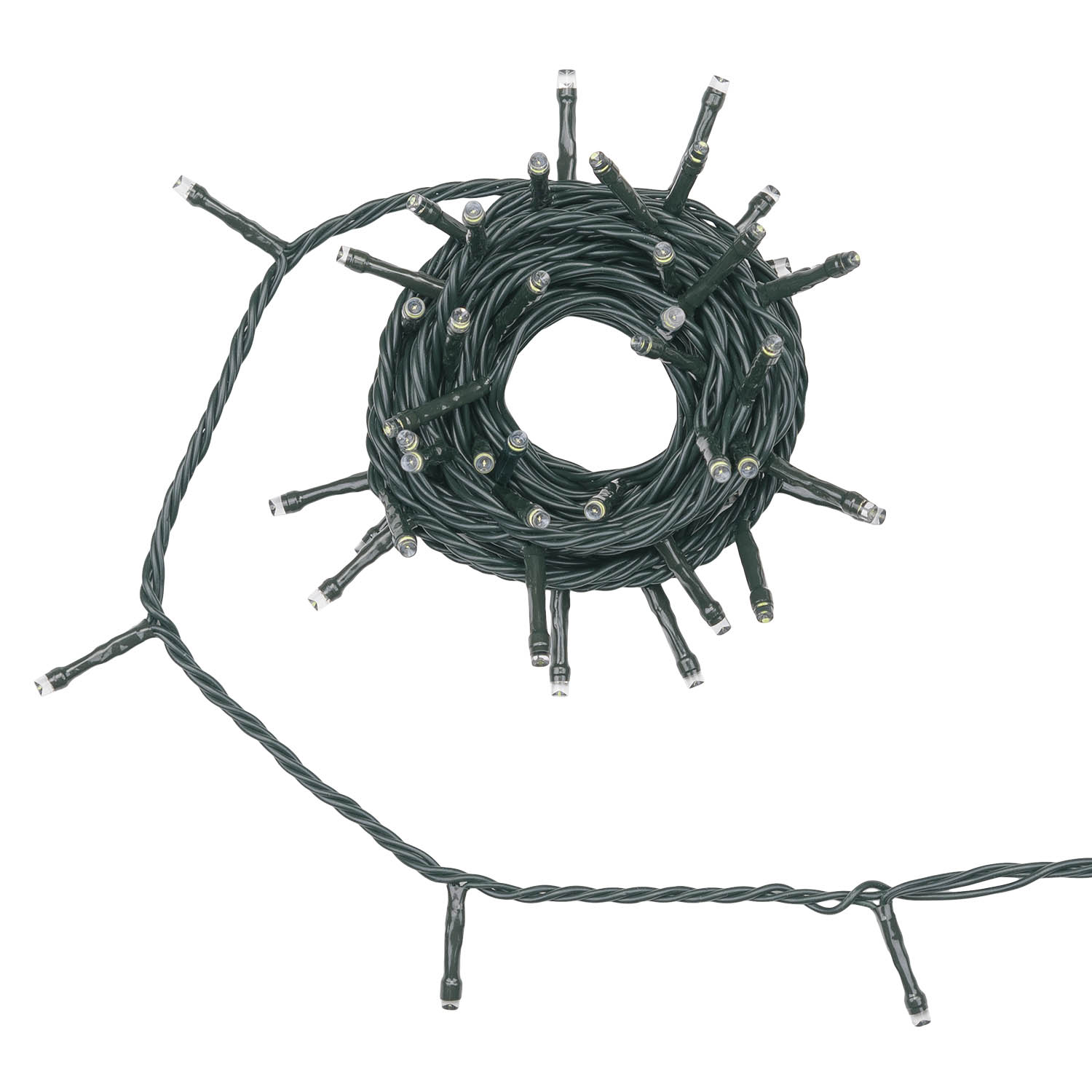 Guirlande Connect+ 8 m, 80 led verts, câble vert, prolongeable 3 Guirlande Connect+ 8 m, 80 led verts, câble vert, prolongeable 3