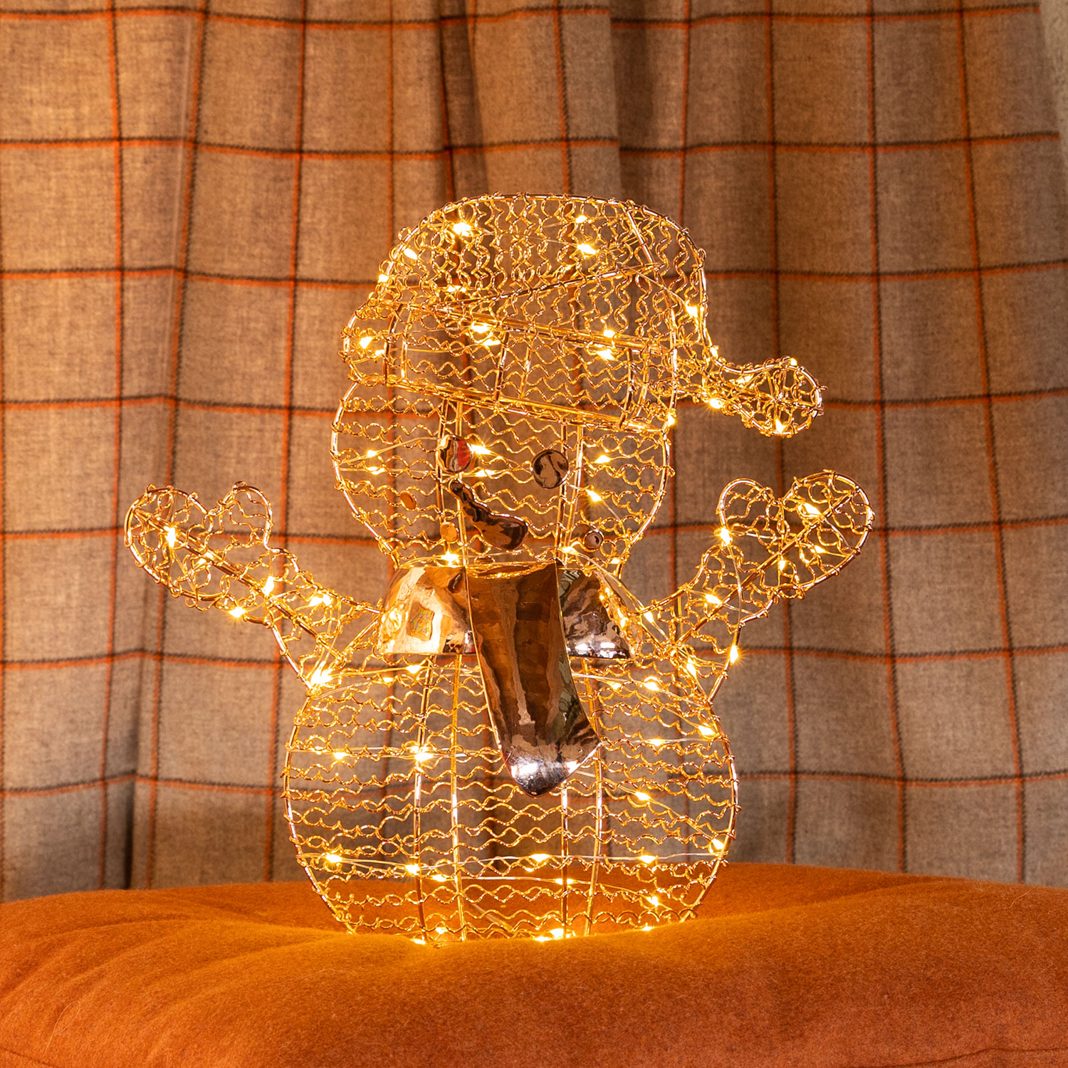 Bonhomme de neige  Merry Christmas, h. 30 cm, 80 led blanc chaud 7 Bonhomme de neige  Merry Christmas, h. 30 cm, 80 led blanc chaud 7