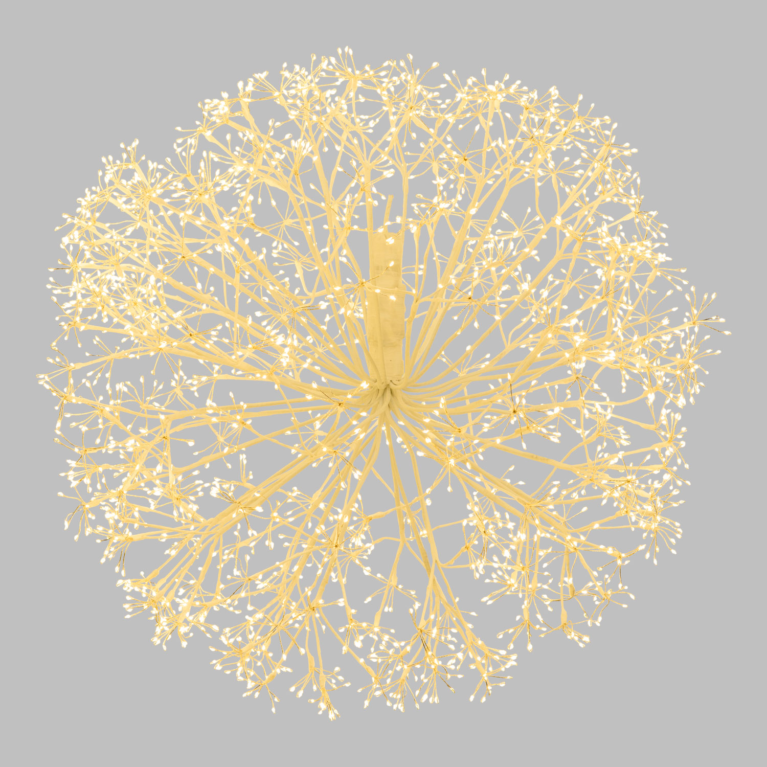 Sphère RICCO avec branches blanches, Ø 80 cm, 2500 microled blanc chaud, intérieur 7 Sphère RICCO avec branches blanches, Ø 80 cm, 2500 microled blanc chaud, intérieur 7