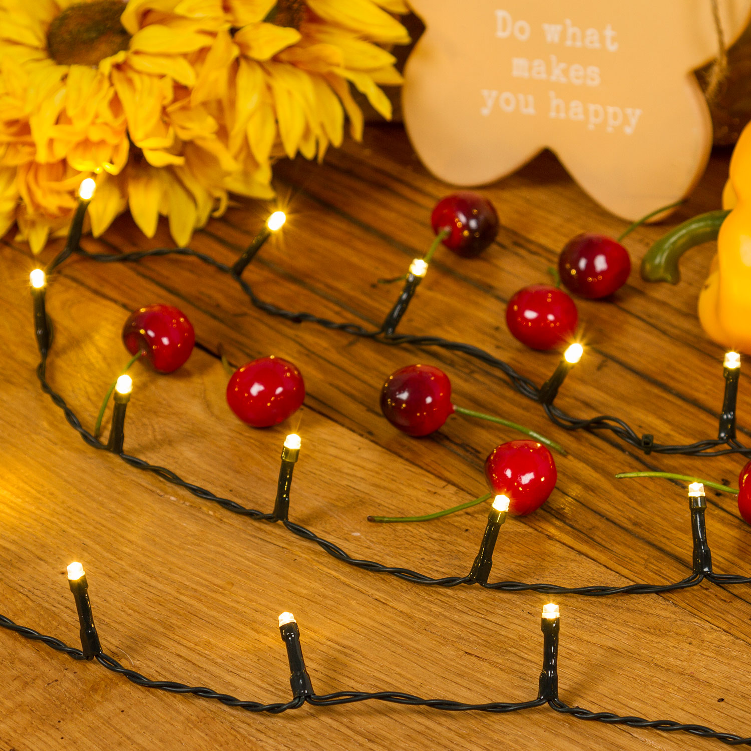 19.5m 320 Warm White LEDs String Lights 19.5m 320 Warm White LEDs String Lights