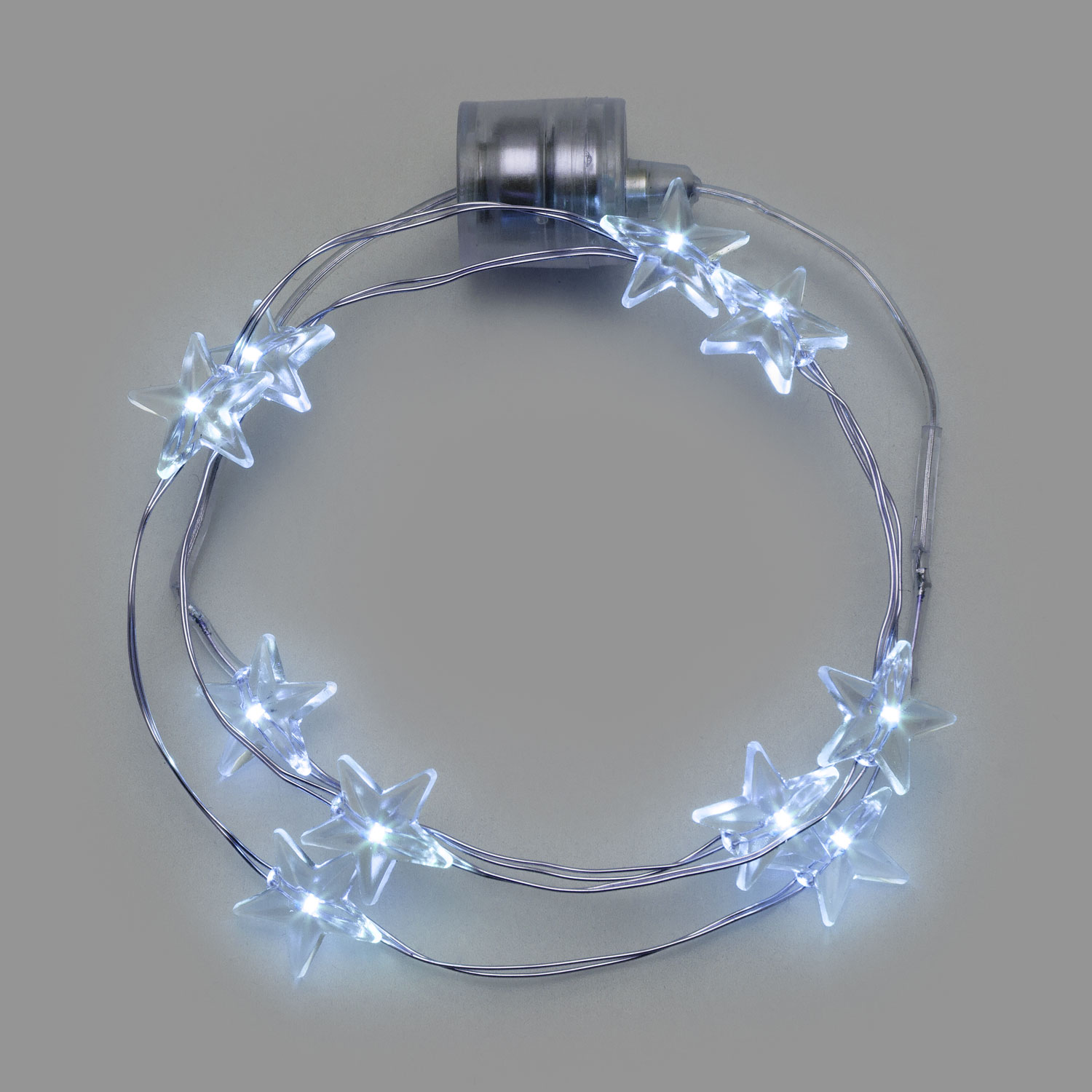 Halslichterkette Brilly mit kaltweißen LED-Sternen Halslichterkette Brilly mit kaltweißen LED-Sternen