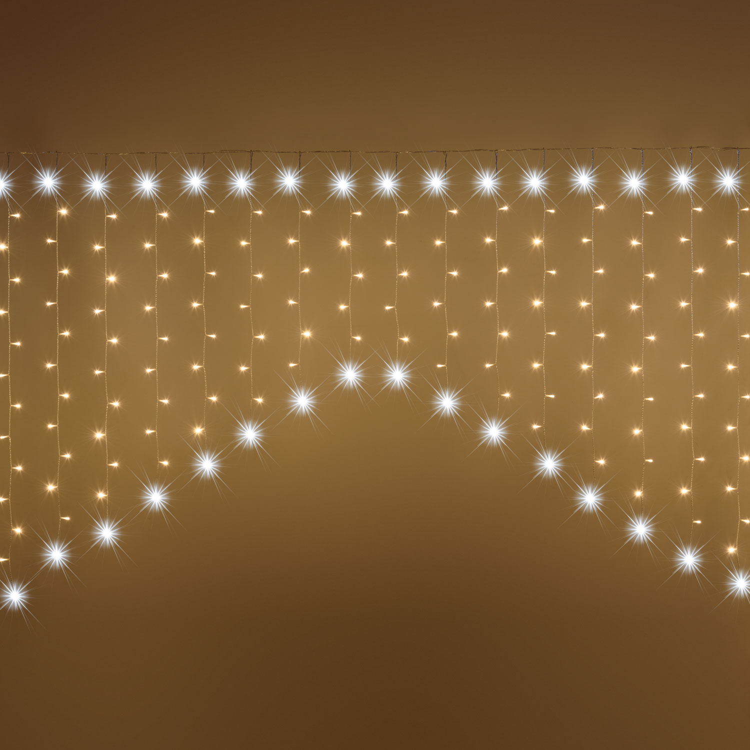 Estalactitas de luces 3,45 x h. 1,8 m, led blanco cálido y frío 1 Estalactitas de luces 3,45 x h. 1,8 m, led blanco cálido y frío 1