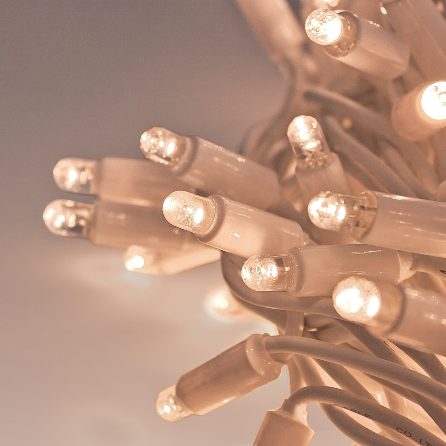 Catena 20 m, 200 maxiled bianco caldo SOFT, cavo bianco, prolungabile, IP67 4