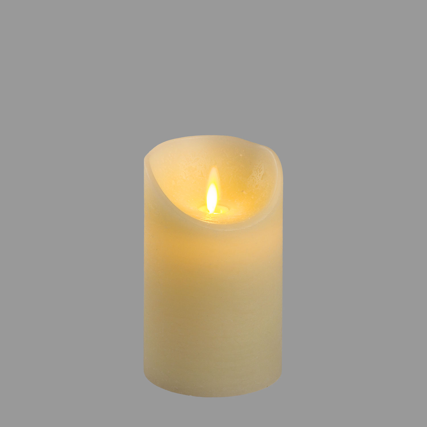 Bougie finition cire rustique ivoire, h 12,5 cm 4 Bougie finition cire rustique ivoire, h 12,5 cm 4