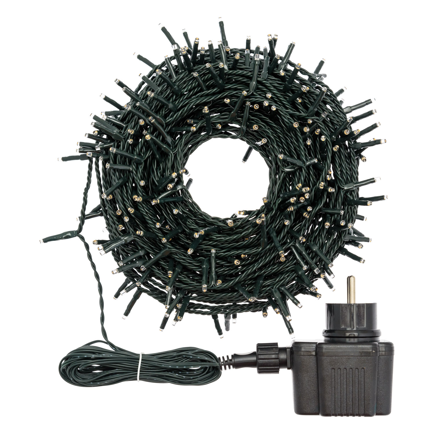 Catena Star Wave Flash 25 m, 360 miniled bianco caldo, cavo verde 3 Catena Star Wave Flash 25 m, 360 miniled bianco caldo, cavo verde 3