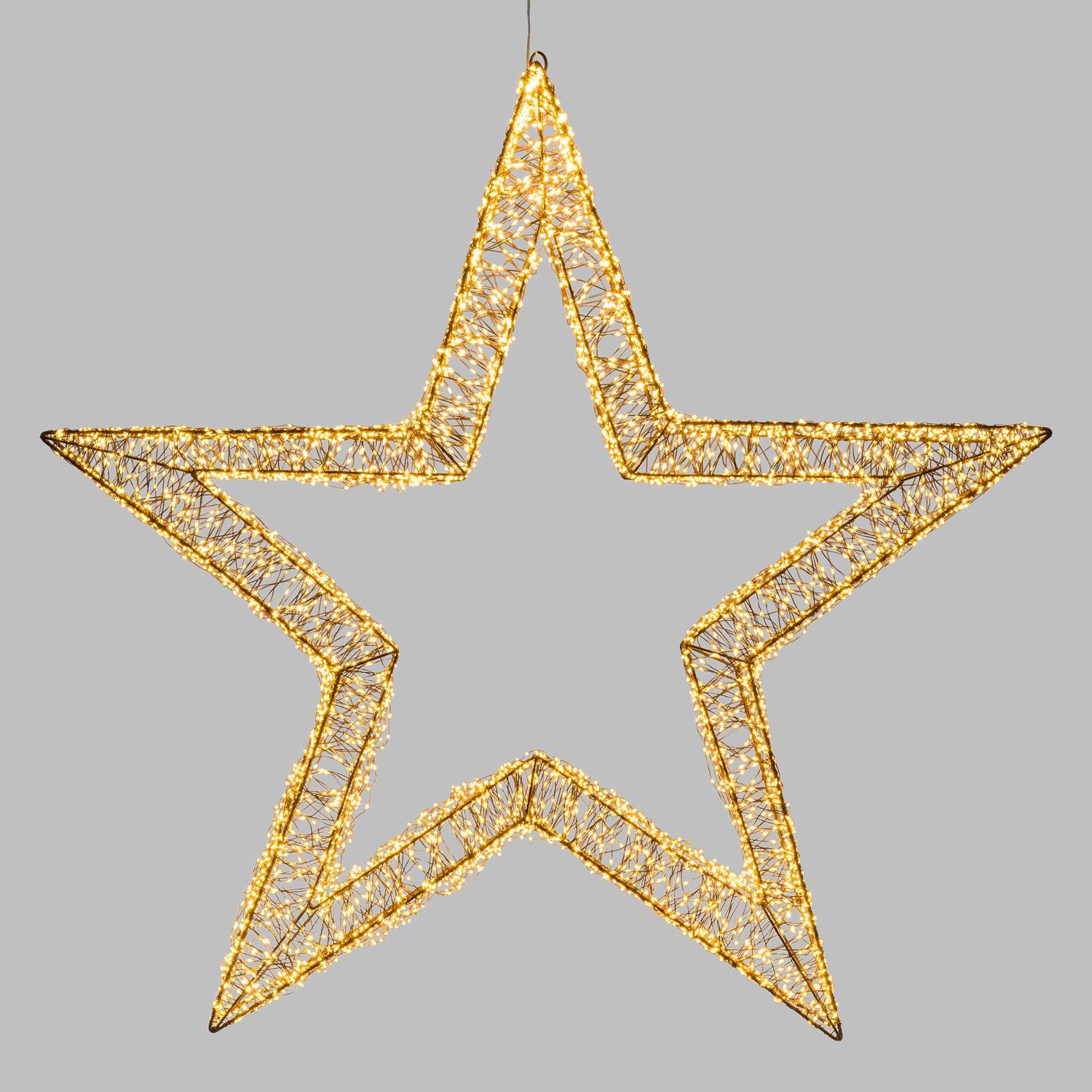 Estrella 3D, Ø 110 cm, 7000 micro led blanco cálido y blanco frío, uso en interiores 5 Estrella 3D, Ø 110 cm, 7000 micro led blanco cálido y blanco frío, uso en interiores 5